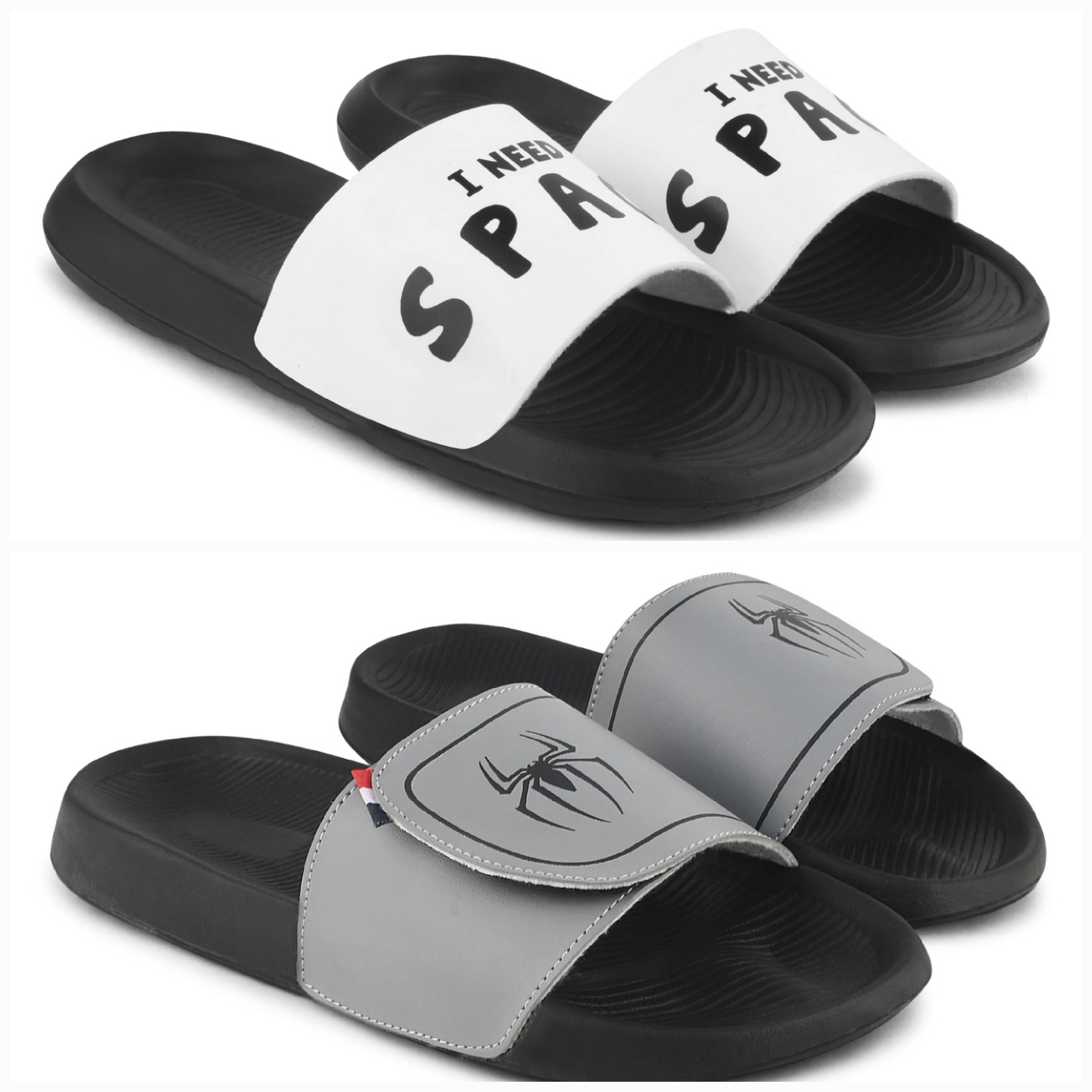     			PERY PAO Multi Color Men's Slide Flip Flop
