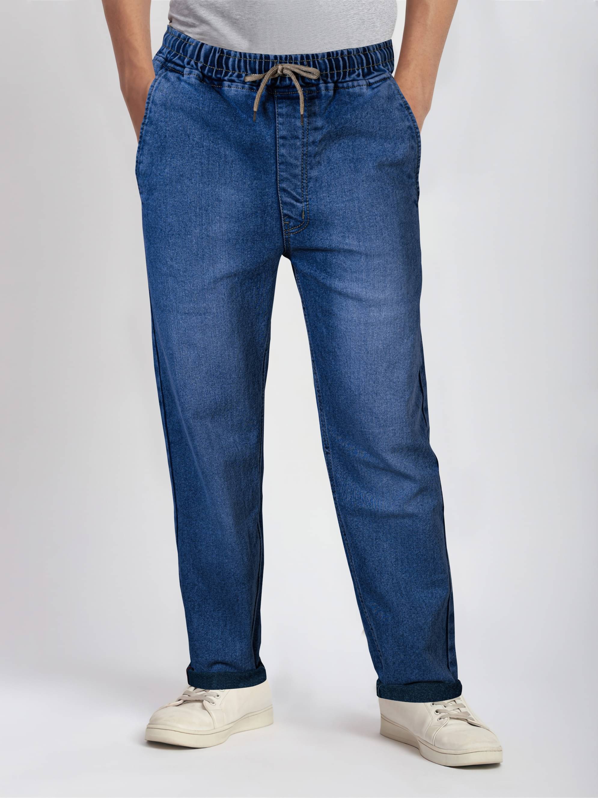     			RIG BONE Jogger Men's Jeans - Dark Blue ( Pack of 1 )