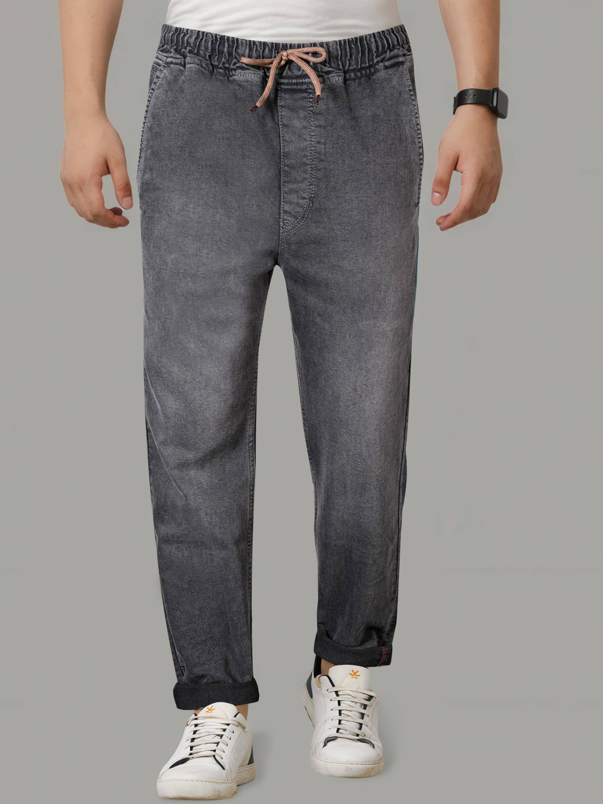 RIG BONE Jogger Men's Jeans - Grey ( Pack of 1 ) - Jeans | Buy online on ZillyBuy