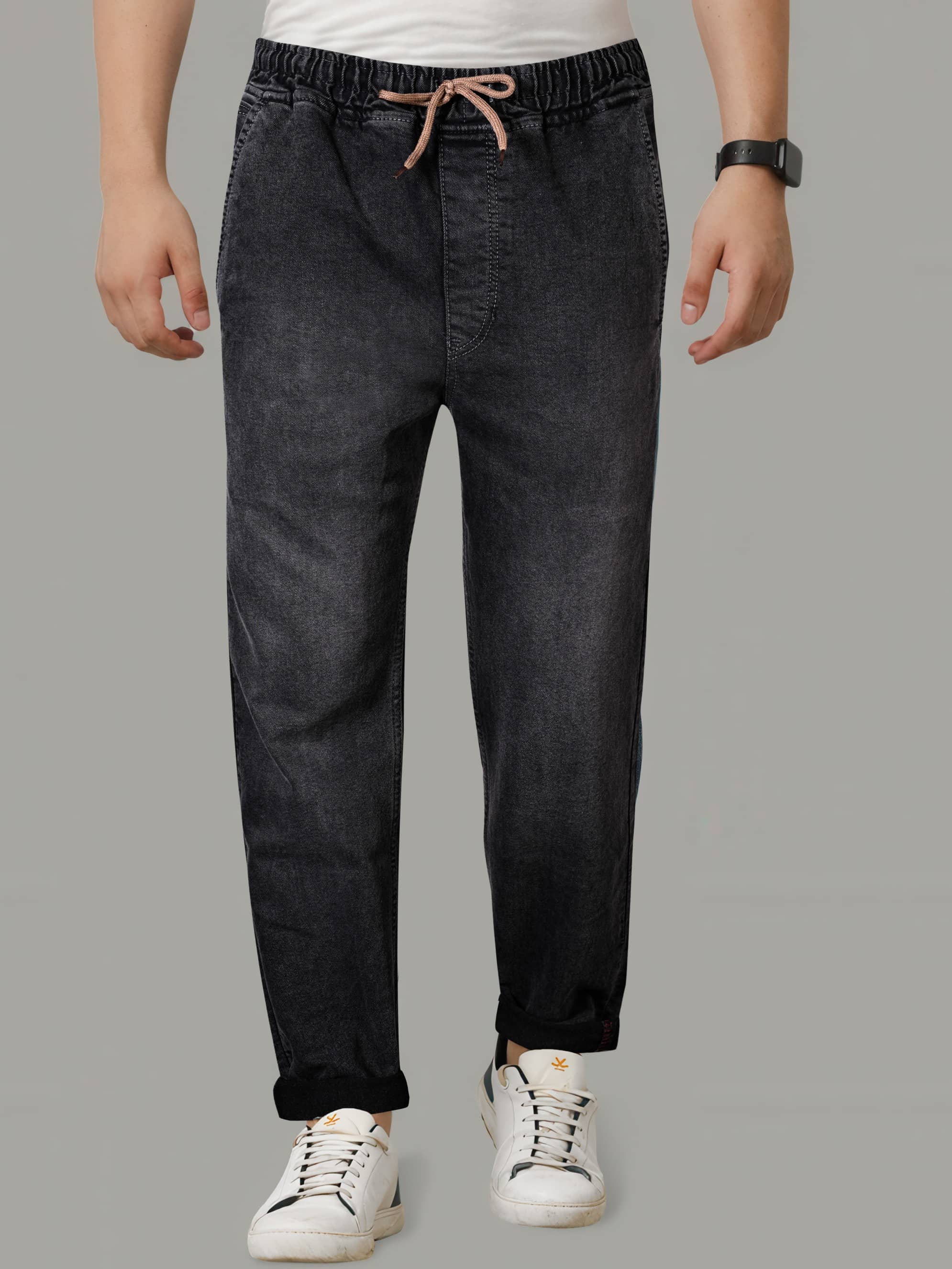 RIG BONE Jogger Men's Jeans - Black ( Pack of 1 ) - Jeans | Buy online on ZillyBuy