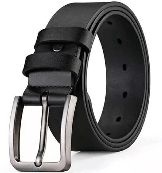     			Royal Craft - Black Faux Leather Men's Formal Belt ( Pack of 1 )