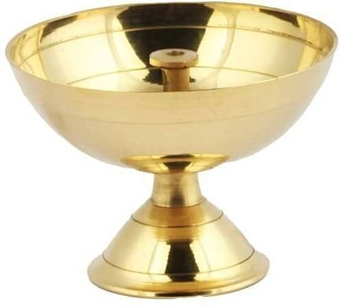     			T-KA108 Diya Lamp Akhand Diya for Pooja and Diwali ( 3.5 inches )