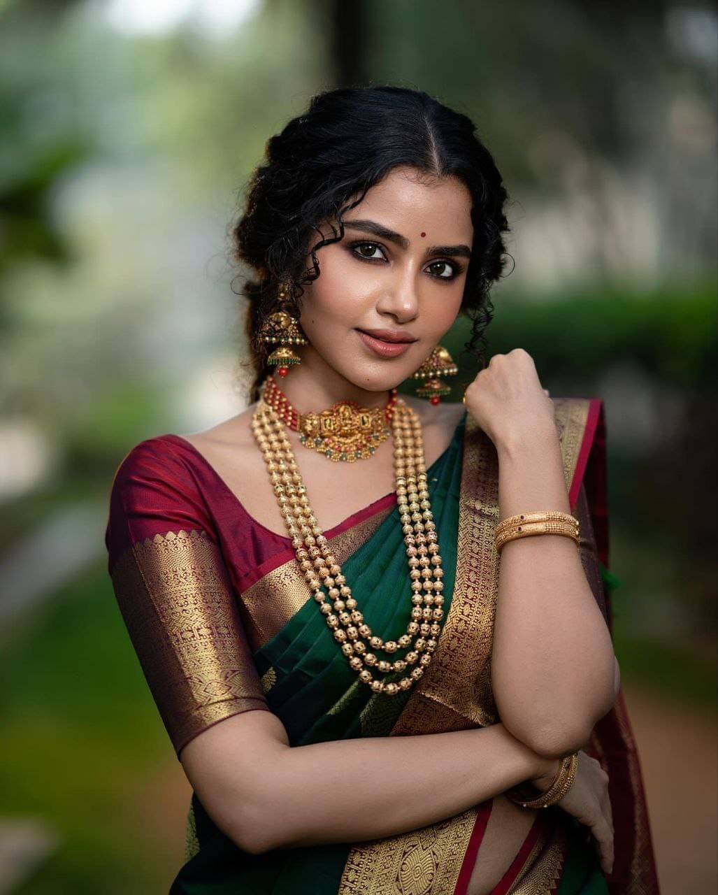     			Vastukala Silk Woven Saree With Unstitched Blouse Piece ( Green )