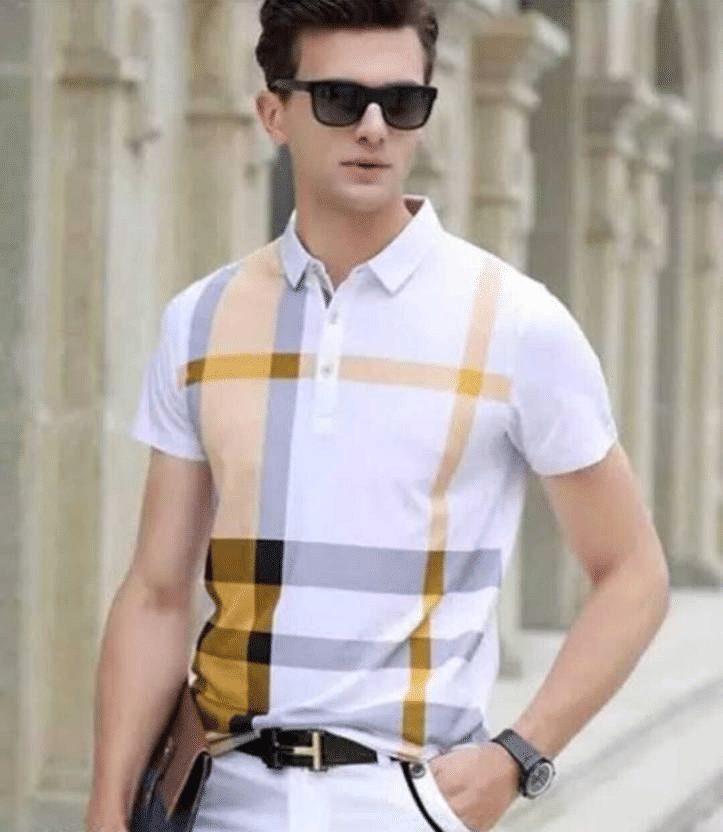 connan Pack of 1 Cotton Blend Regular Fit Checks Half Sleeves Men's Polo T Shirt ( Yellow ) connan Pack of 1 Cotton Blend Regular Fit Checks Half Sleeves Men's Polo T Shirt ( Yellow )