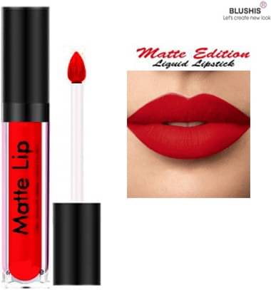     			BLUSHIS High Defination Red Super Matte Hydrating Lipstick