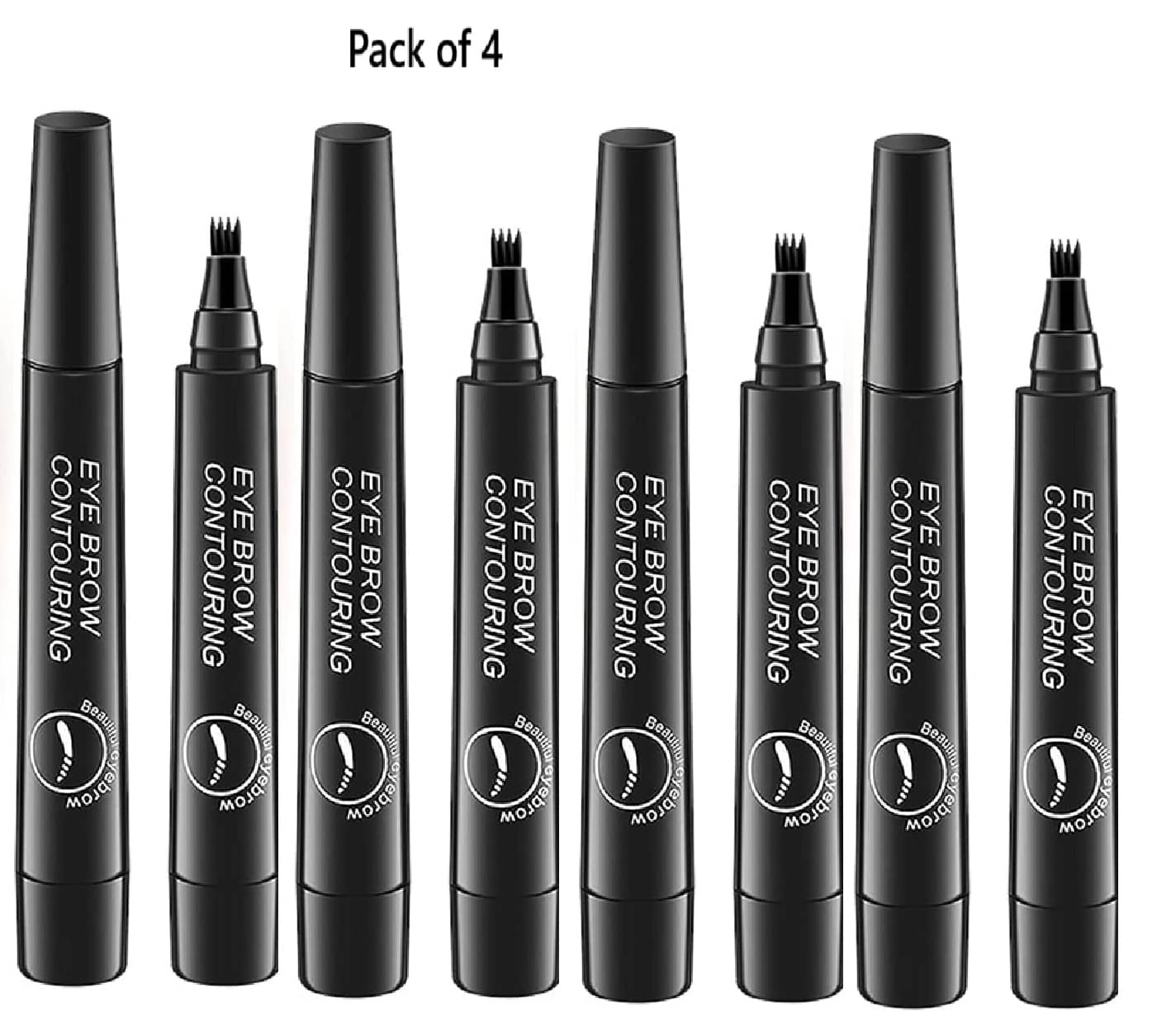     			Colorstock Eyebrow Pen Brow Pencil 05 Black Navy Pack of 4 40 g