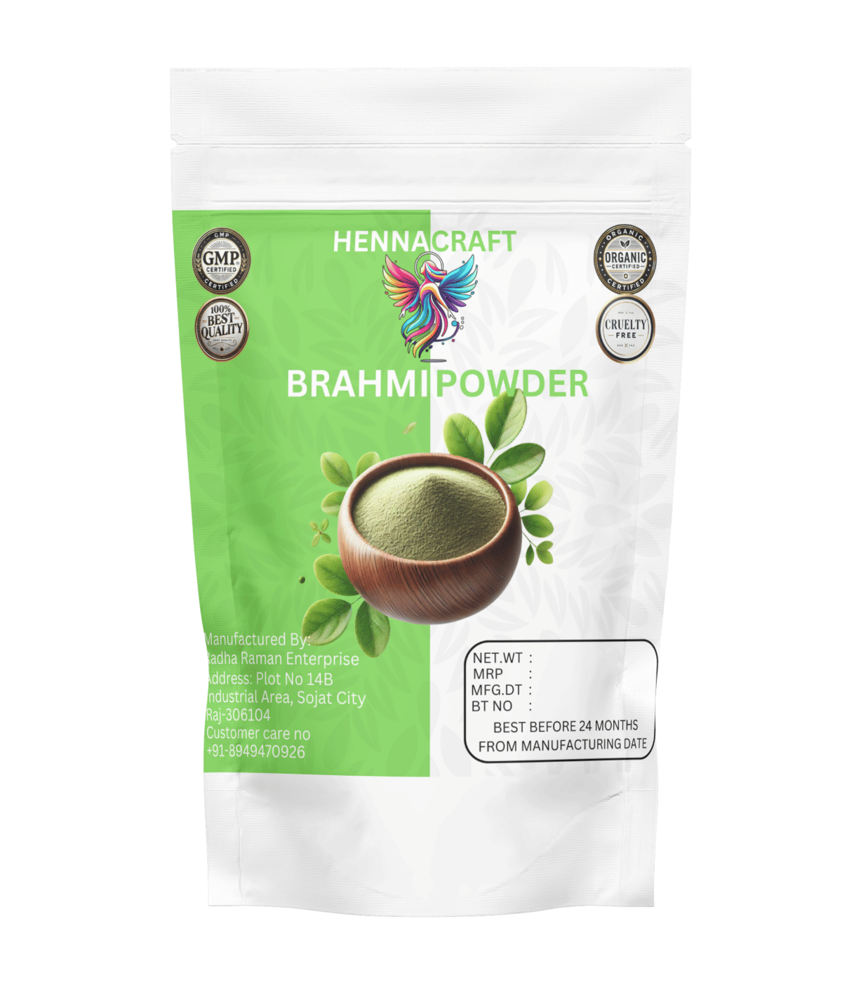     			Henna craft Brahmi Powder For hair care Deep Conditioner 100 g