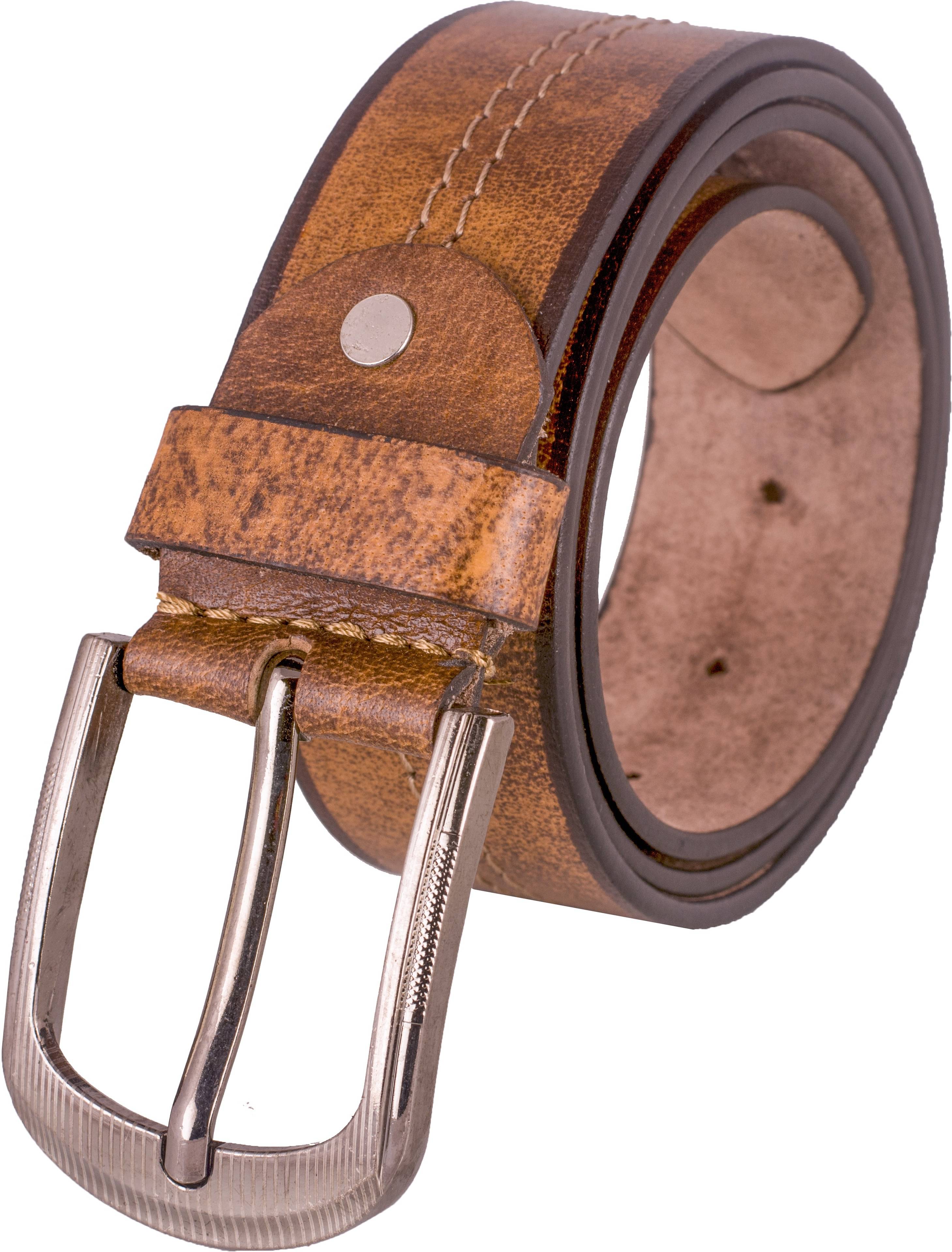     			LEVART - Multicolor 100% Leather Men's Casual Belt ( Pack of 1 )