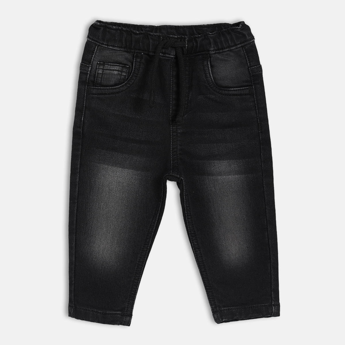     			MINI KLUB Pack of 1 Boys Denim Jeans ( Black )