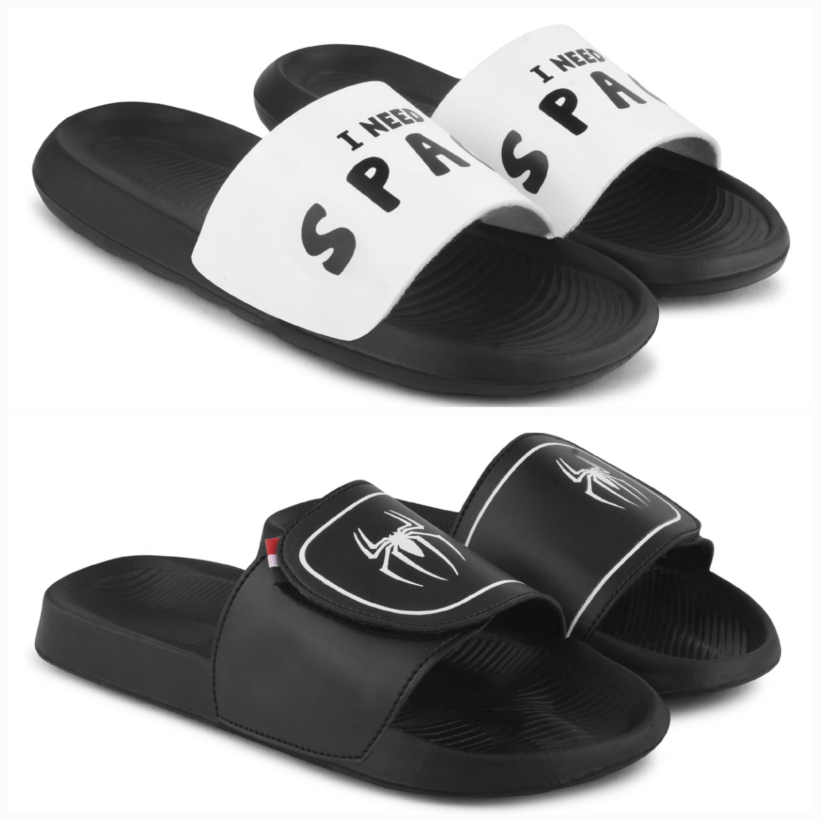    			PERY PAO Multi Color Men's Slide Flip Flop