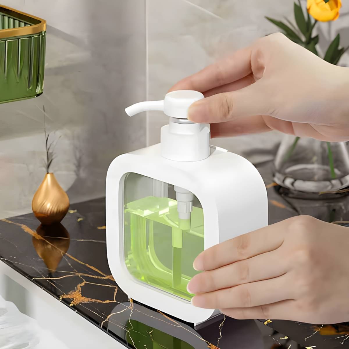     			Radhe Creation - Soap Dispenser 17*10*5