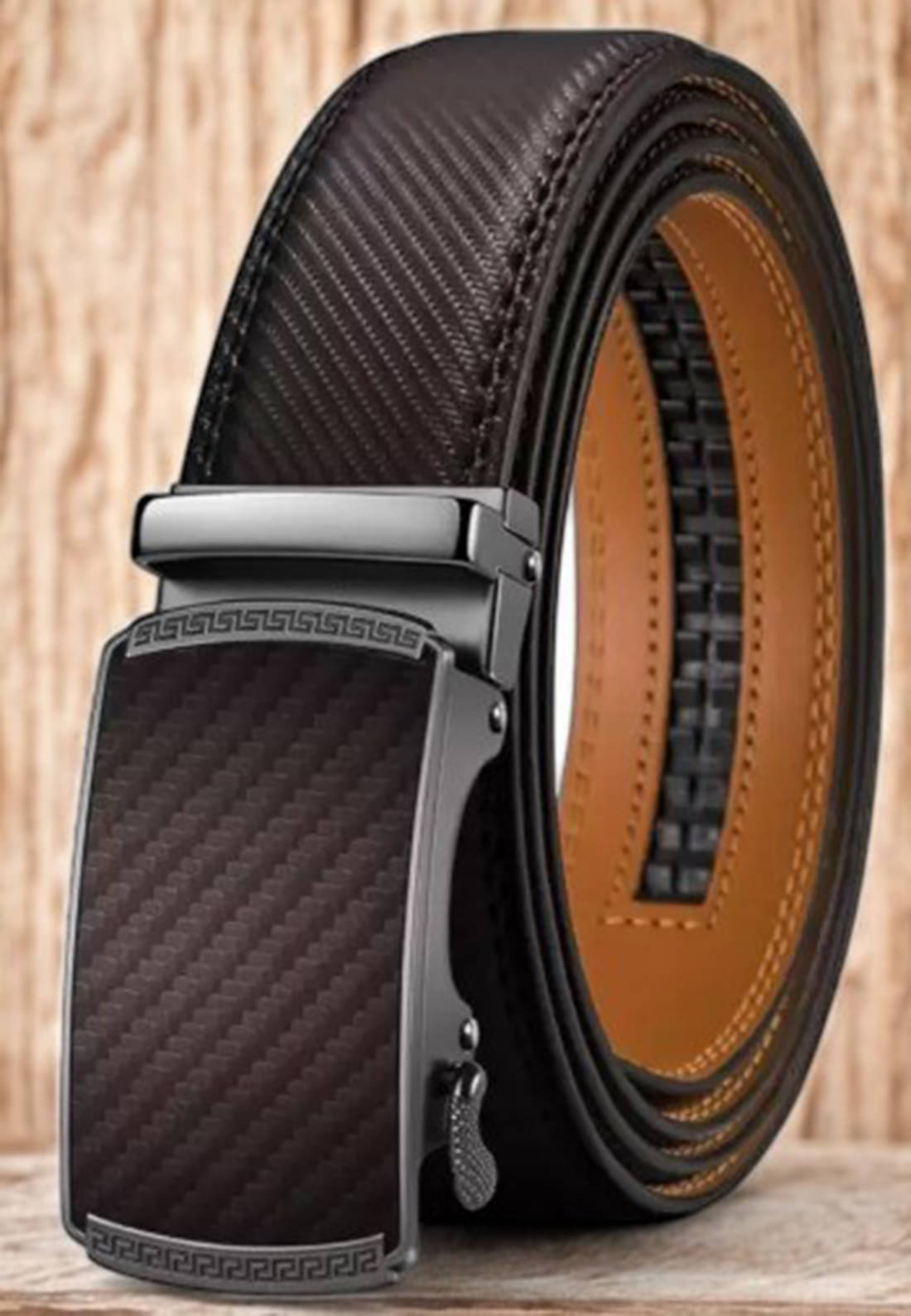    			WARCKS - Brown 100% Leather Men's Formal Belt ( Pack of 1 )