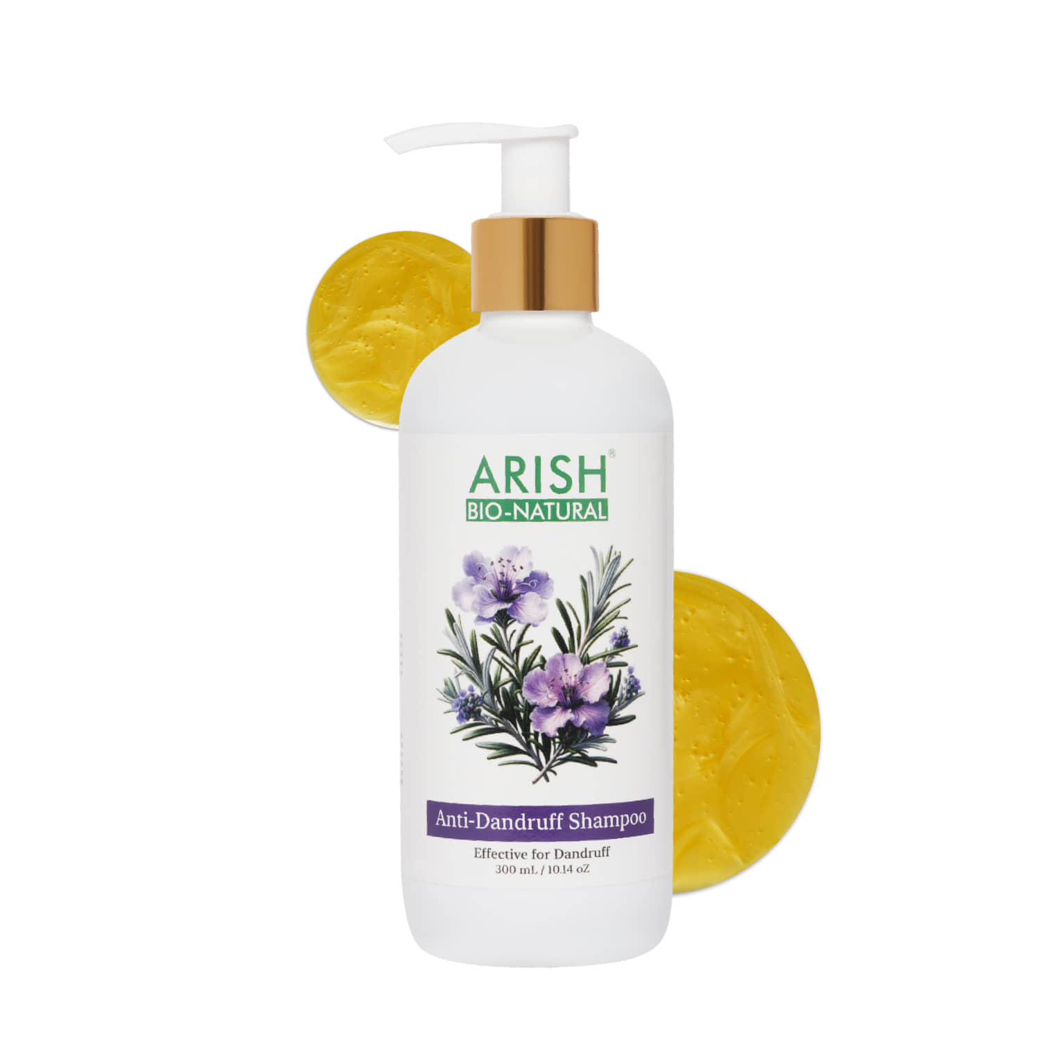 ARISH BIO-NATURAL Anti Dandruff Shampoo 300 ( Pack of 1 )