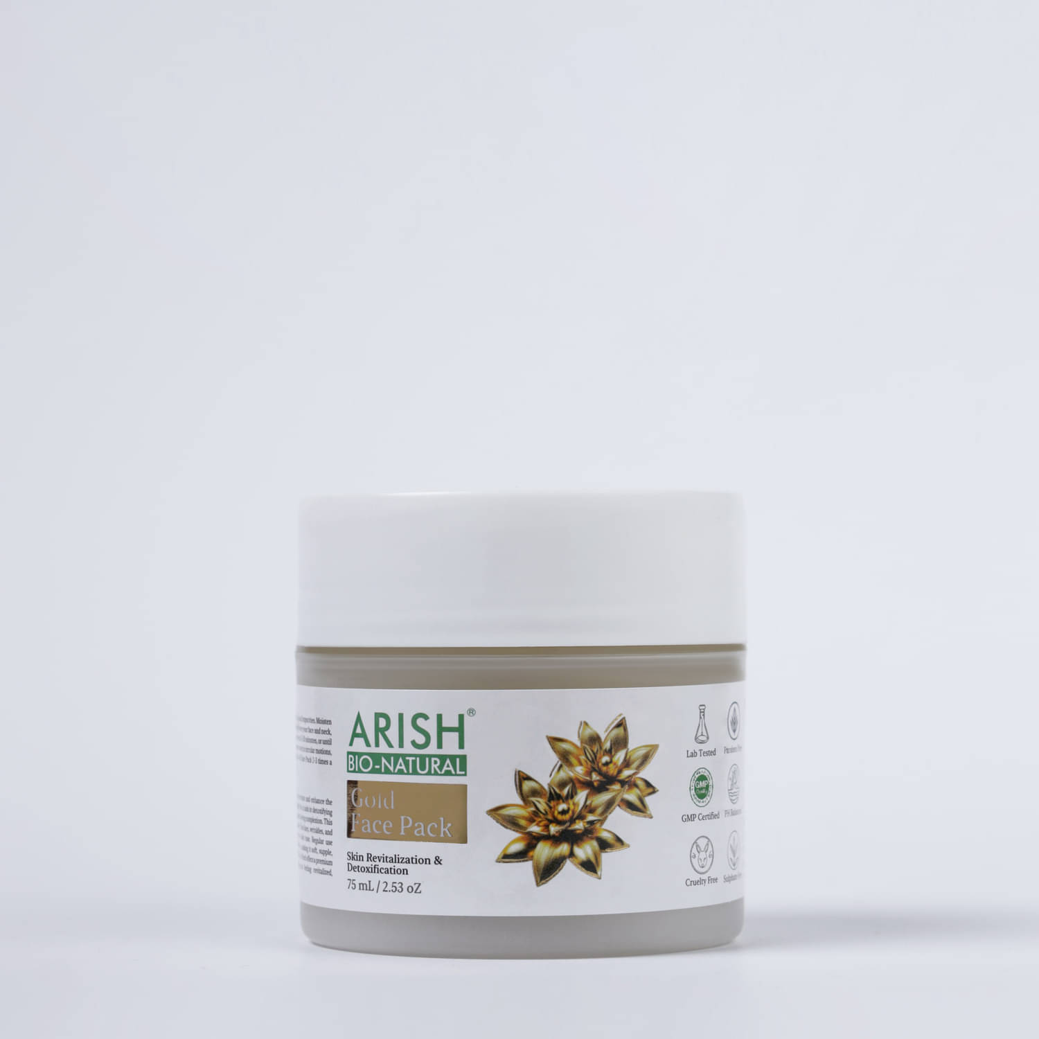 ARISH BIO-NATURAL - Radiant Glow Face Pack for All Skin Type ( Pack of 1 )     			ARISH BIO-NATURAL - Radiant Glow Face Pack for All Skin Type ( Pack of 1 )