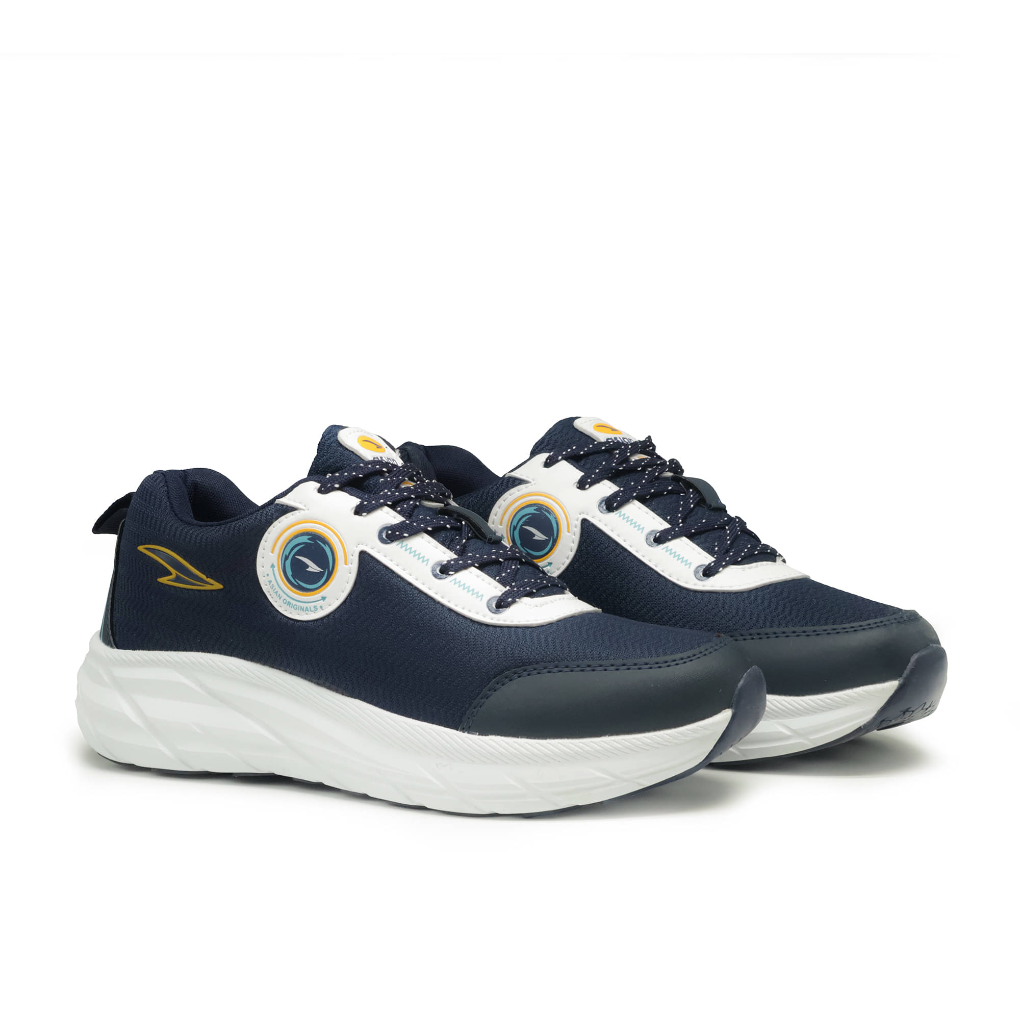     			ASIAN BOSS-13 Navy Men's Sports Running Shoes