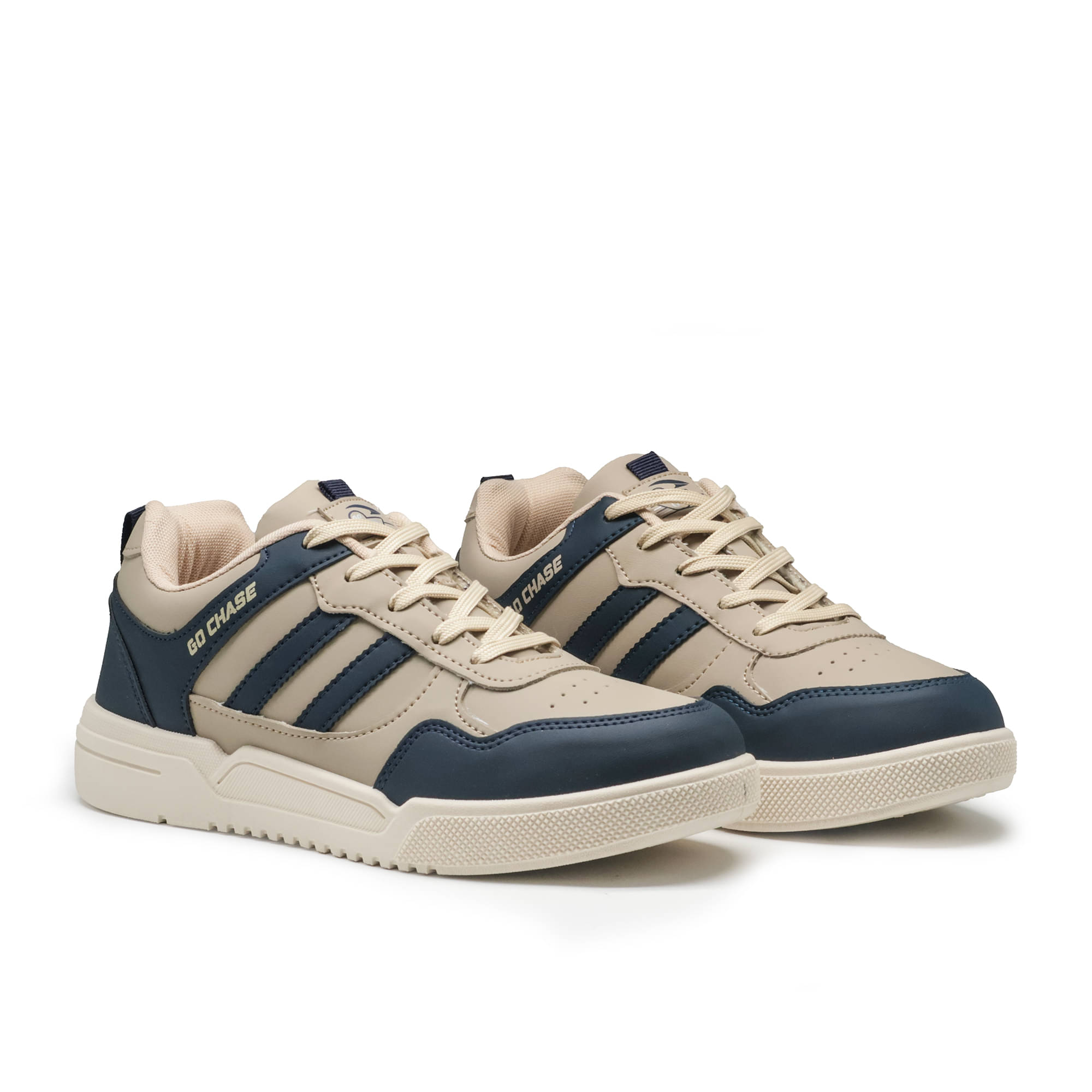     			ASIAN CRUZER-01 Beige Men's Sneakers