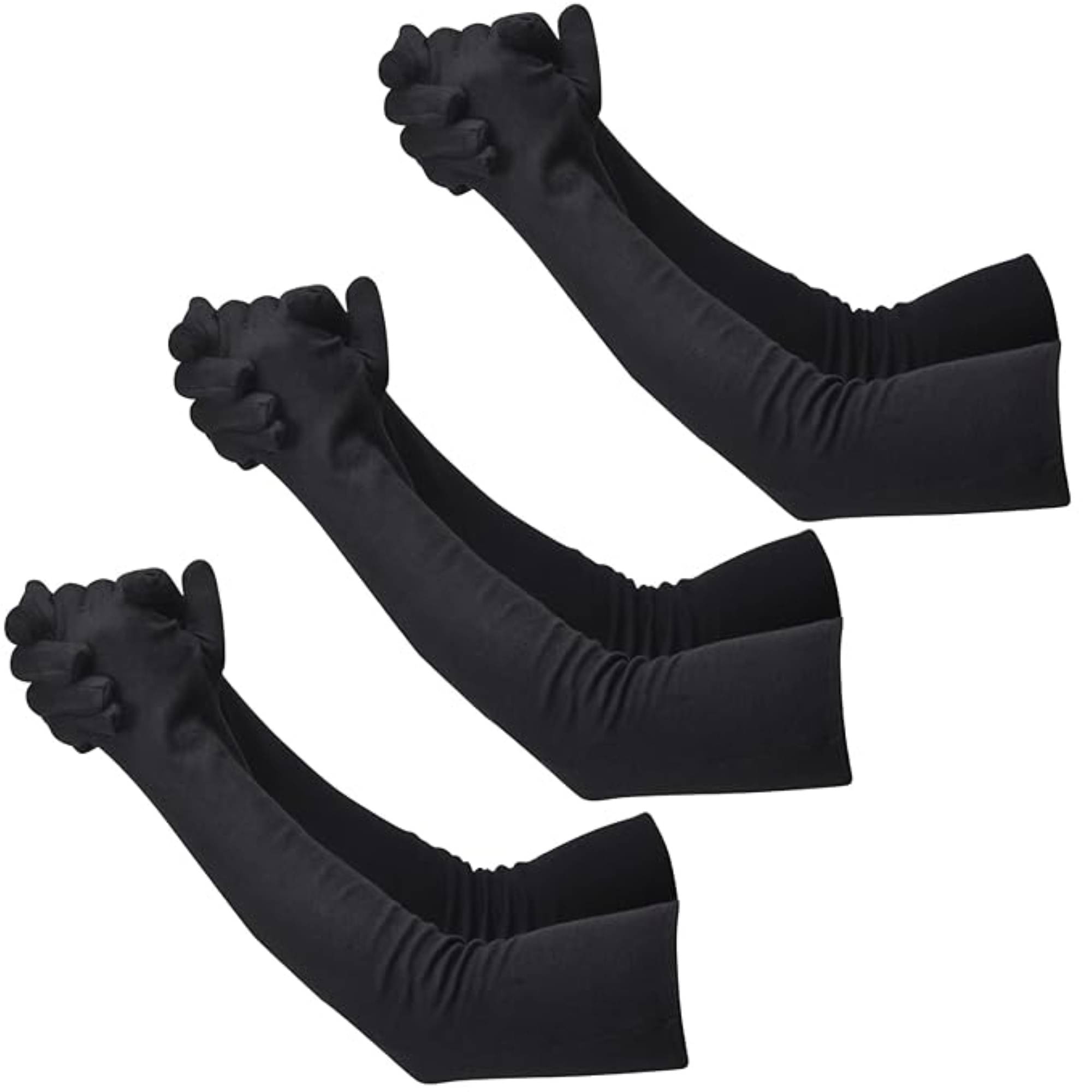 Benicia Black Solid Riding Sleeves ( Set of 3 ) Benicia Black Solid Riding Sleeves ( Set of 3 )