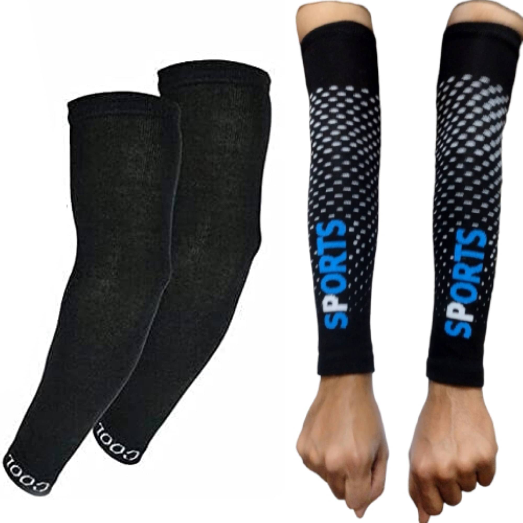 Benicia Multicolor Printed Riding Sleeves ( Set of 2 ) Benicia Multicolor Printed Riding Sleeves ( Set of 2 )