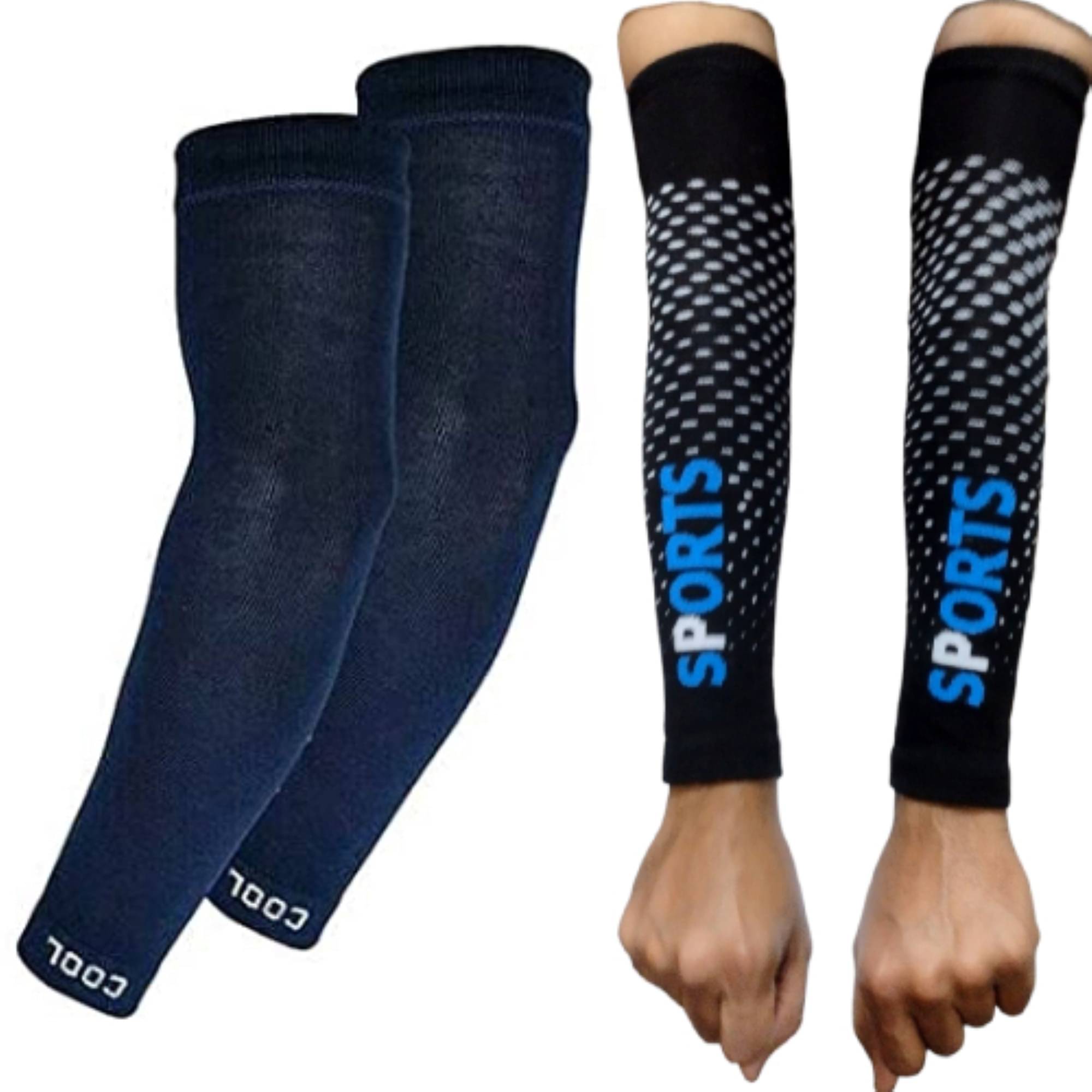 Benicia Multicolor Printed Riding Sleeves ( Set of 2 ) Benicia Multicolor Printed Riding Sleeves ( Set of 2 )