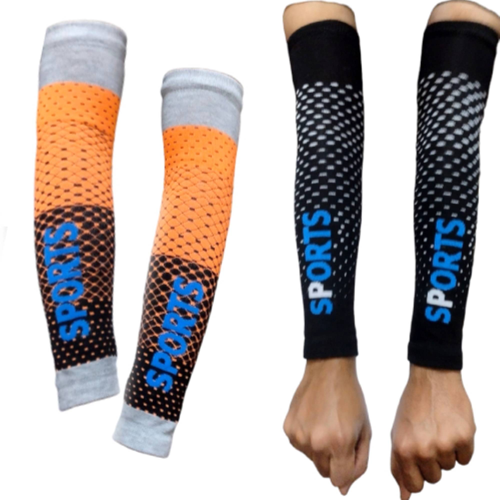 Benicia Multicolor Printed Riding Sleeves ( Set of 2 ) Benicia Multicolor Printed Riding Sleeves ( Set of 2 )