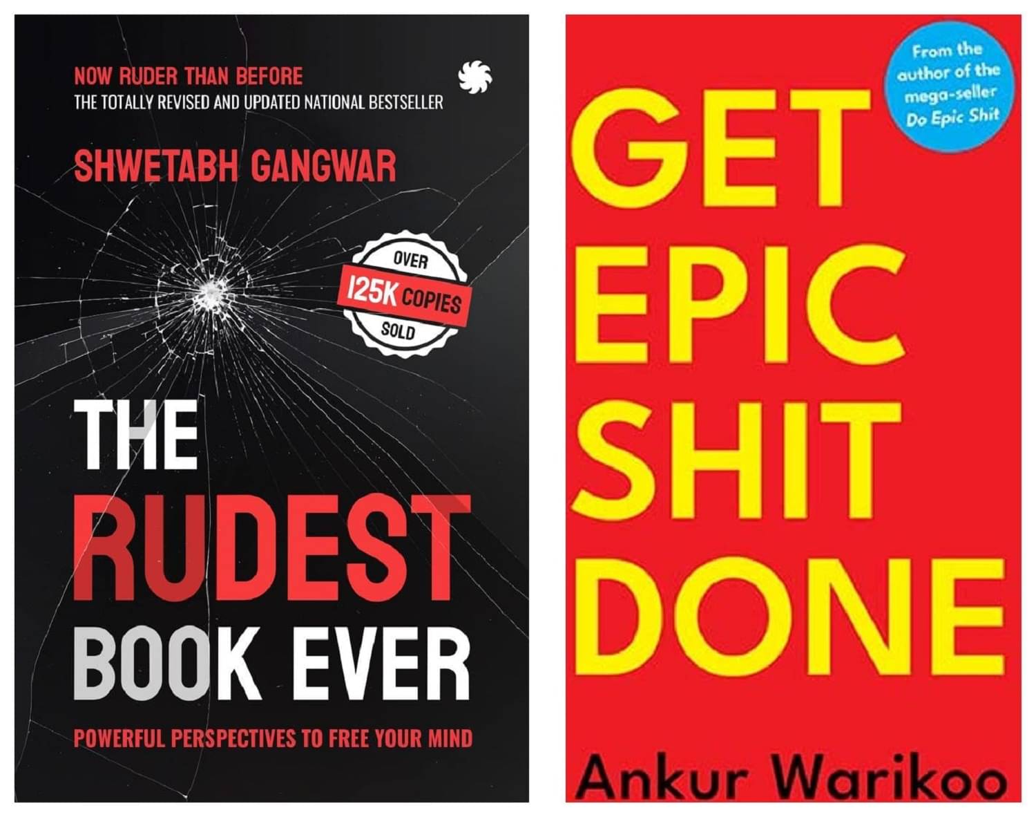 (COMBO OF 2 BOOK)The Rudest Book Ever &GET EPIC SHIT DONE (COMBO OF 2 BOOK)The Rudest Book Ever &GET EPIC SHIT DONE