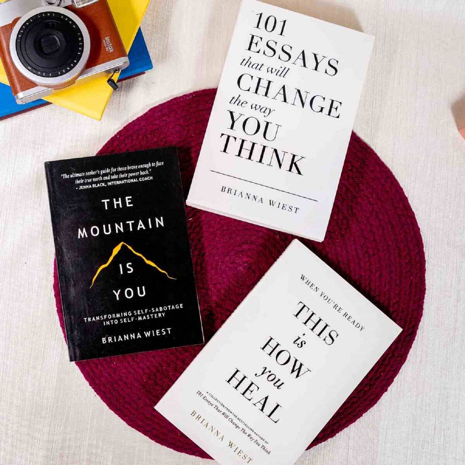 (COMBO OF 3 BOOK) This Is How You Heal & The Mountain Is You & 101 Essays, English, Paperback Combo (COMBO OF 3 BOOK) This Is How You Heal & The Mountain Is You & 101 Essays, English, Paperback Combo