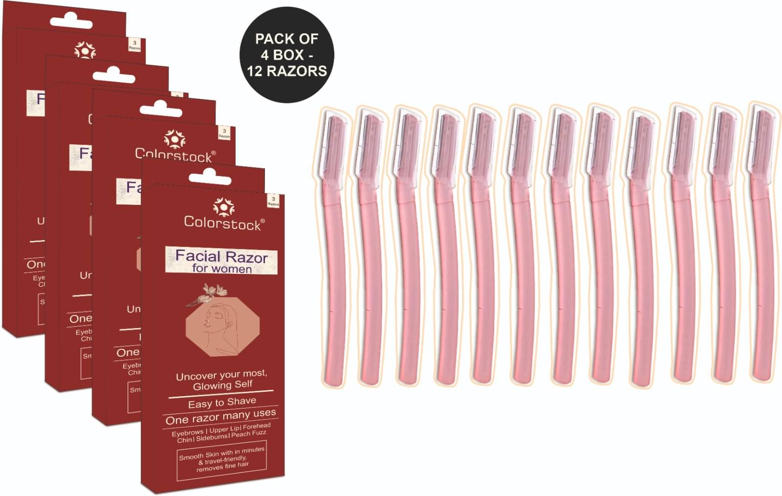 Colorstock Straight Razor ( Pack of 3 ) Colorstock Straight Razor ( Pack of 3 )