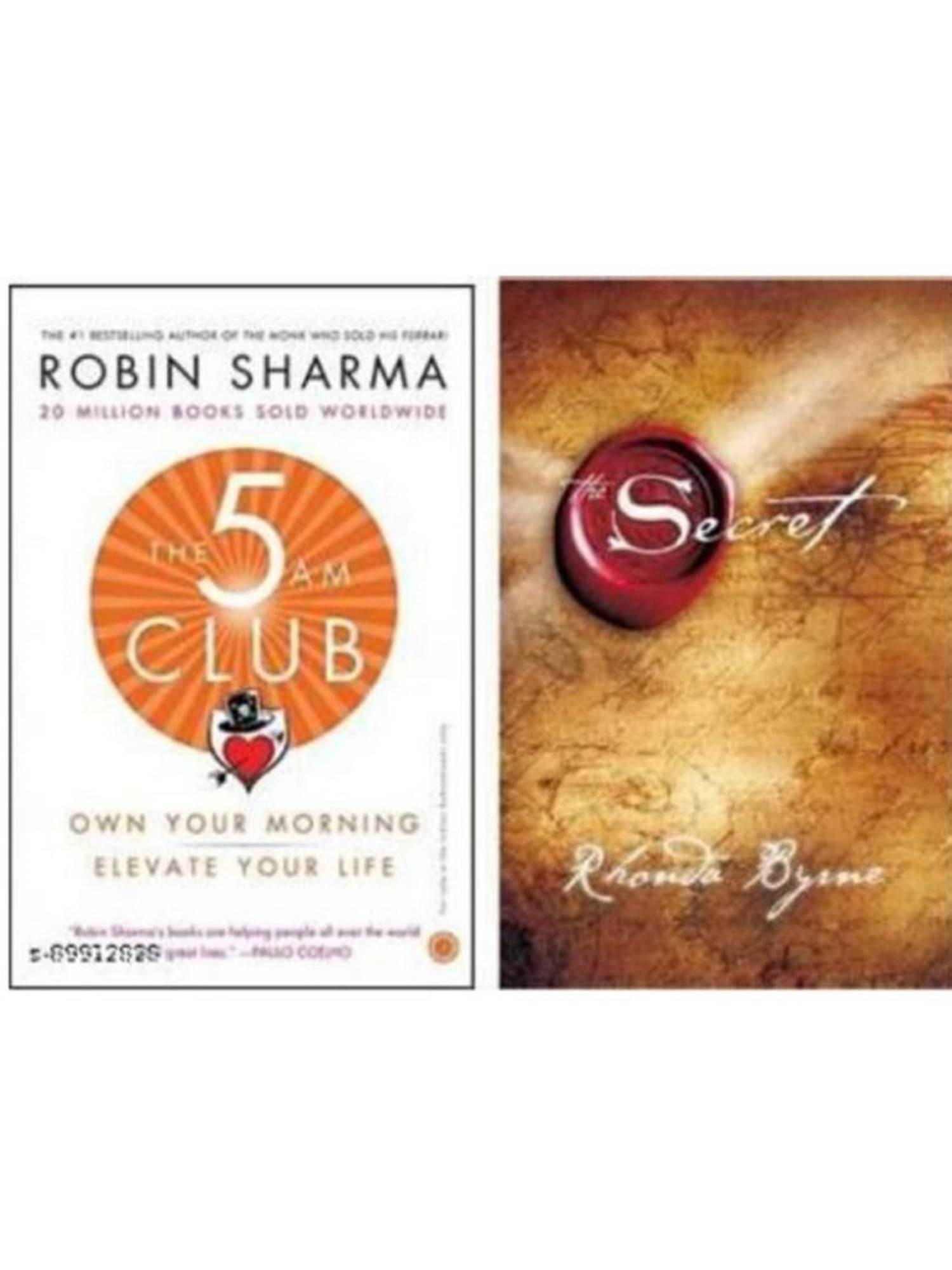 Combo Of 2 Best Seller Books: 5AM Club + Secret (Paperback, Robin Sharma, Rhonda Byrne)     			Combo Of 2 Best Seller Books: 5AM Club + Secret (Paperback, Robin Sharma, Rhonda Byrne)