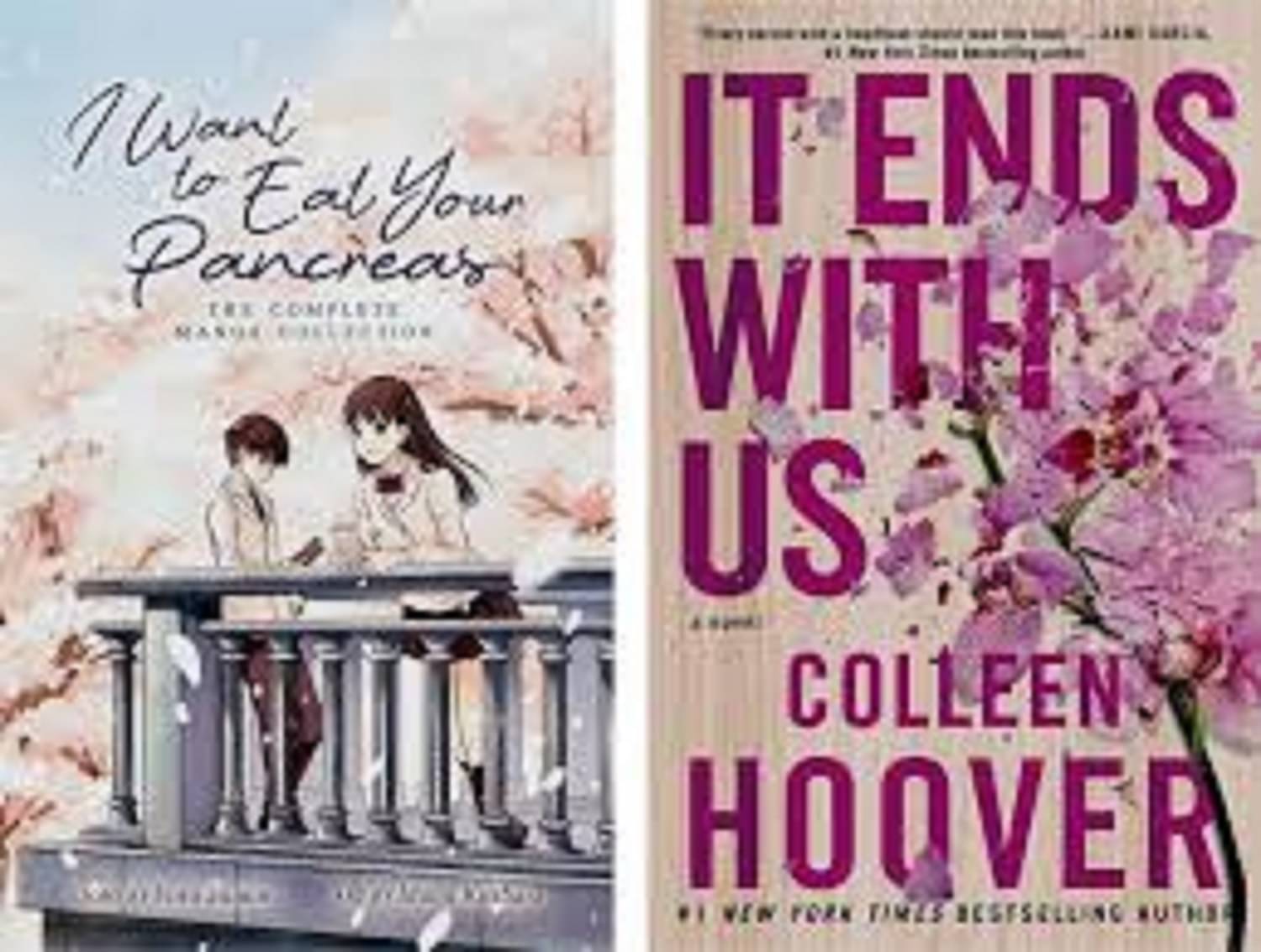     			Combo Of 2 Books : I Want To Eat Your Pancreas + It Ends With Us  (Perfect Paperback, Yoru Sumino, Colleen Hoover)