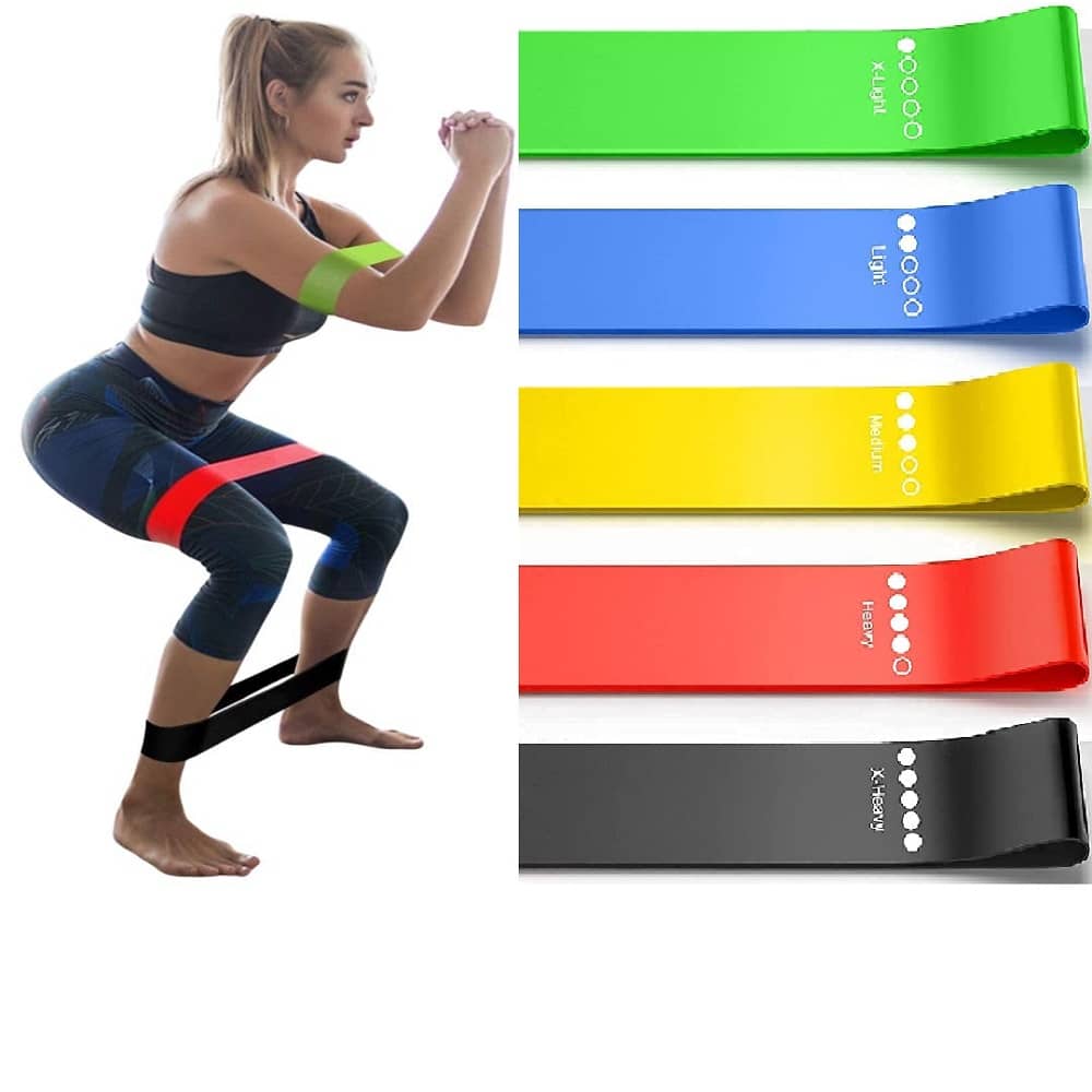 Faymla Multicolor Rubber Hand Band ( Pack of 1 ) - Sports and Fitness Equipment | Buy online on ZillyBuy