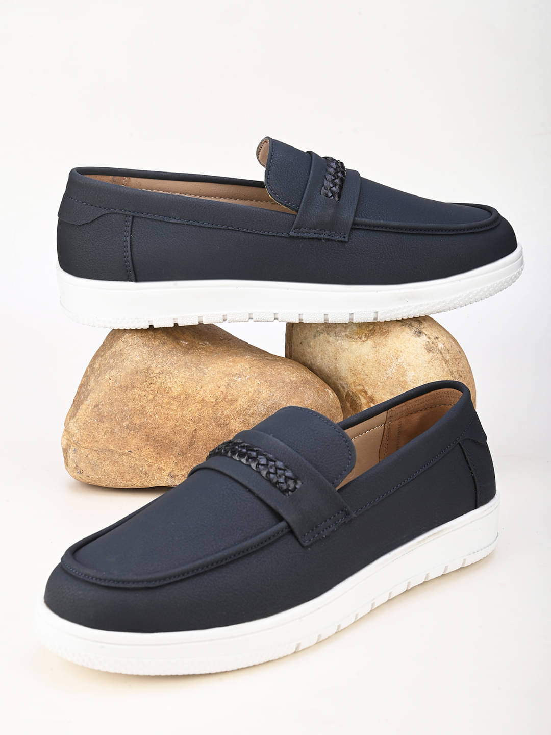     			Fentacia Blue Men's Slip on