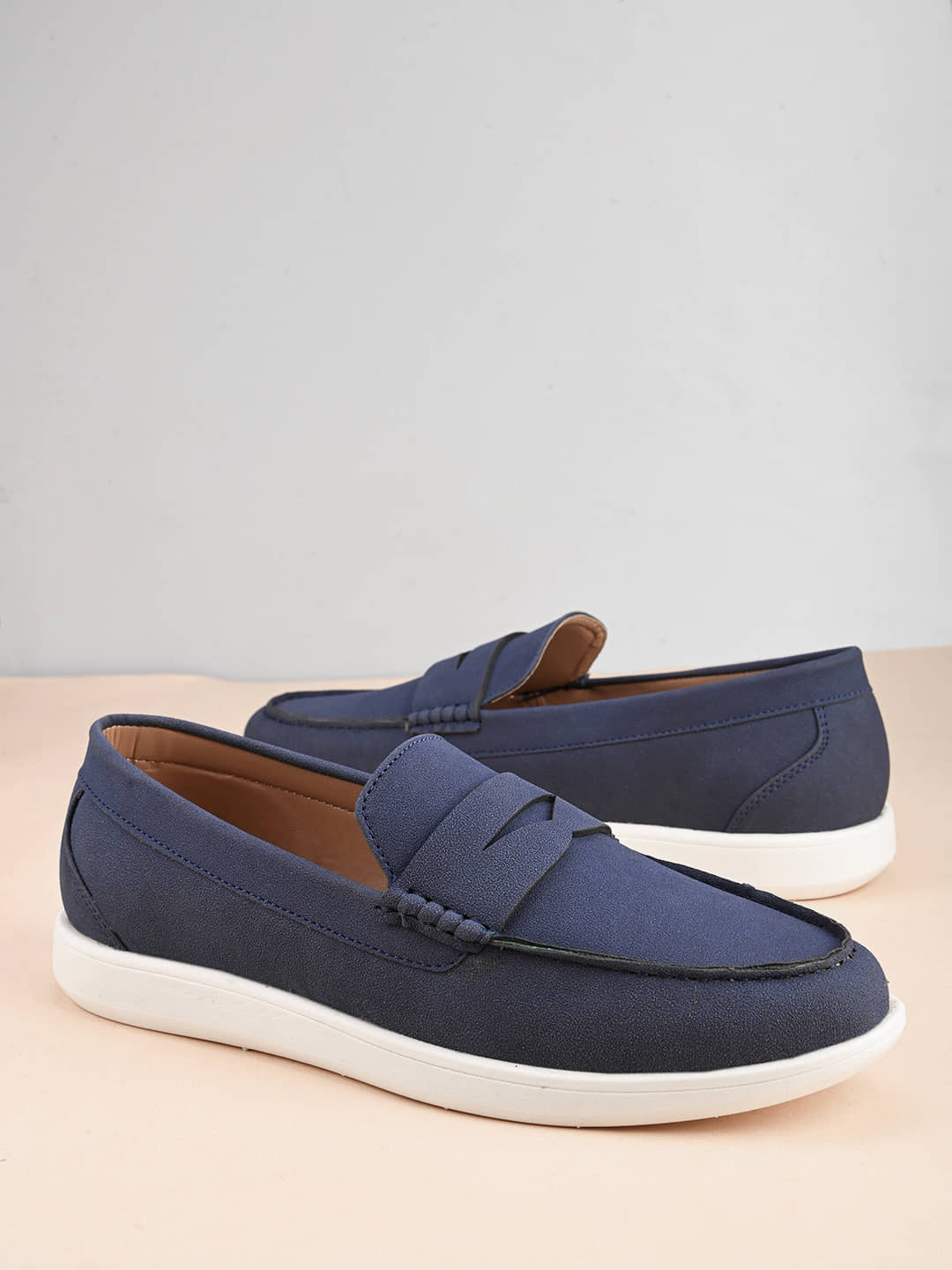Fentacia Blue Men's Korean Shoes - Formal Shoes | Buy online on ZillyBuy
