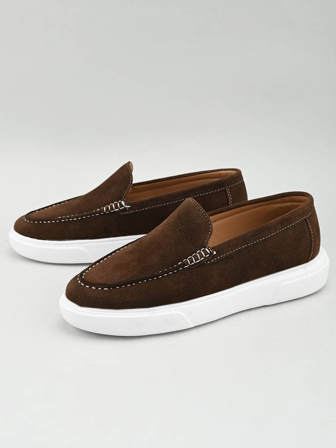     			Fentacia Brown Women's Loafers