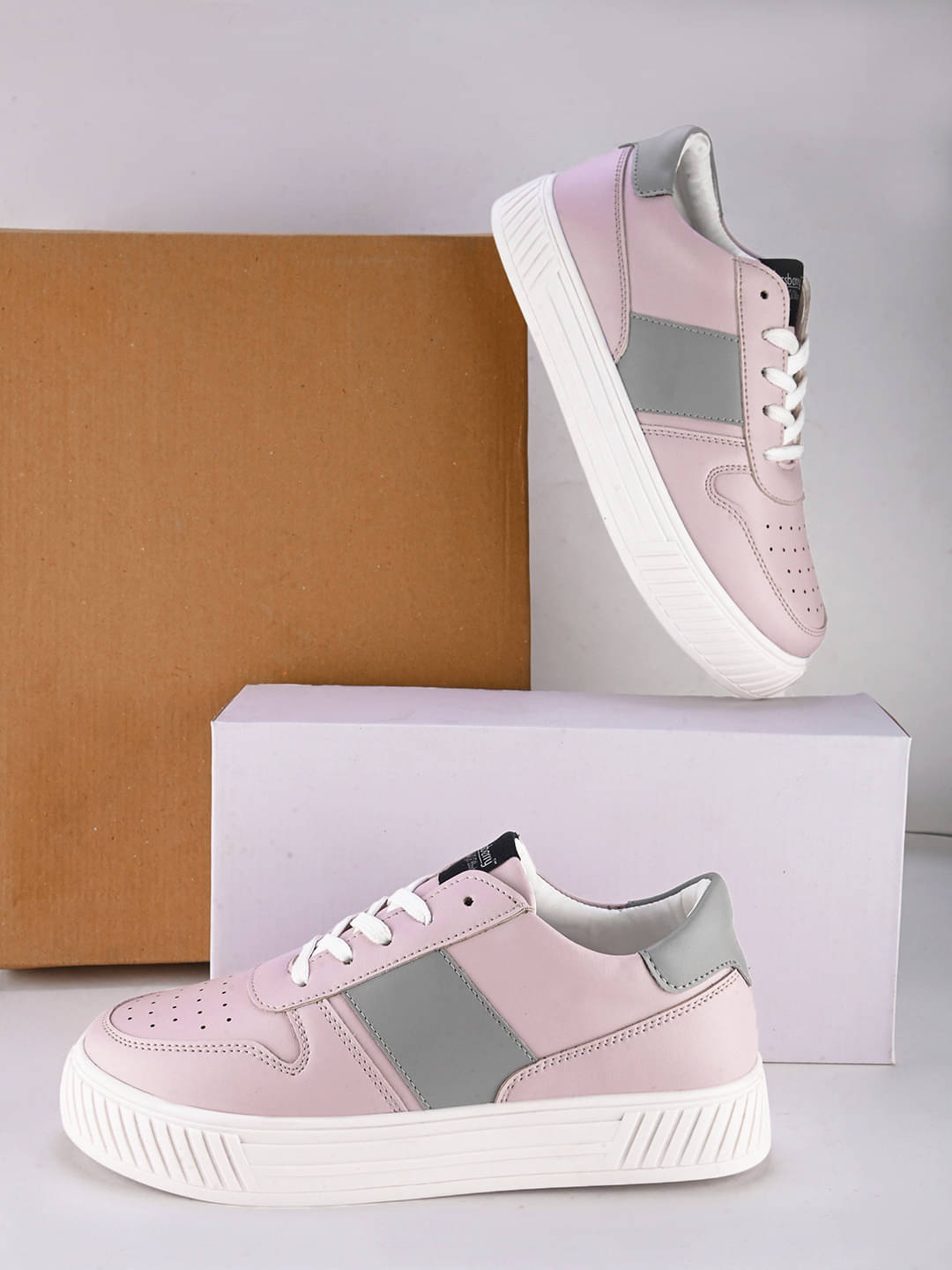     			Fentacia Pink Women's Sneakers