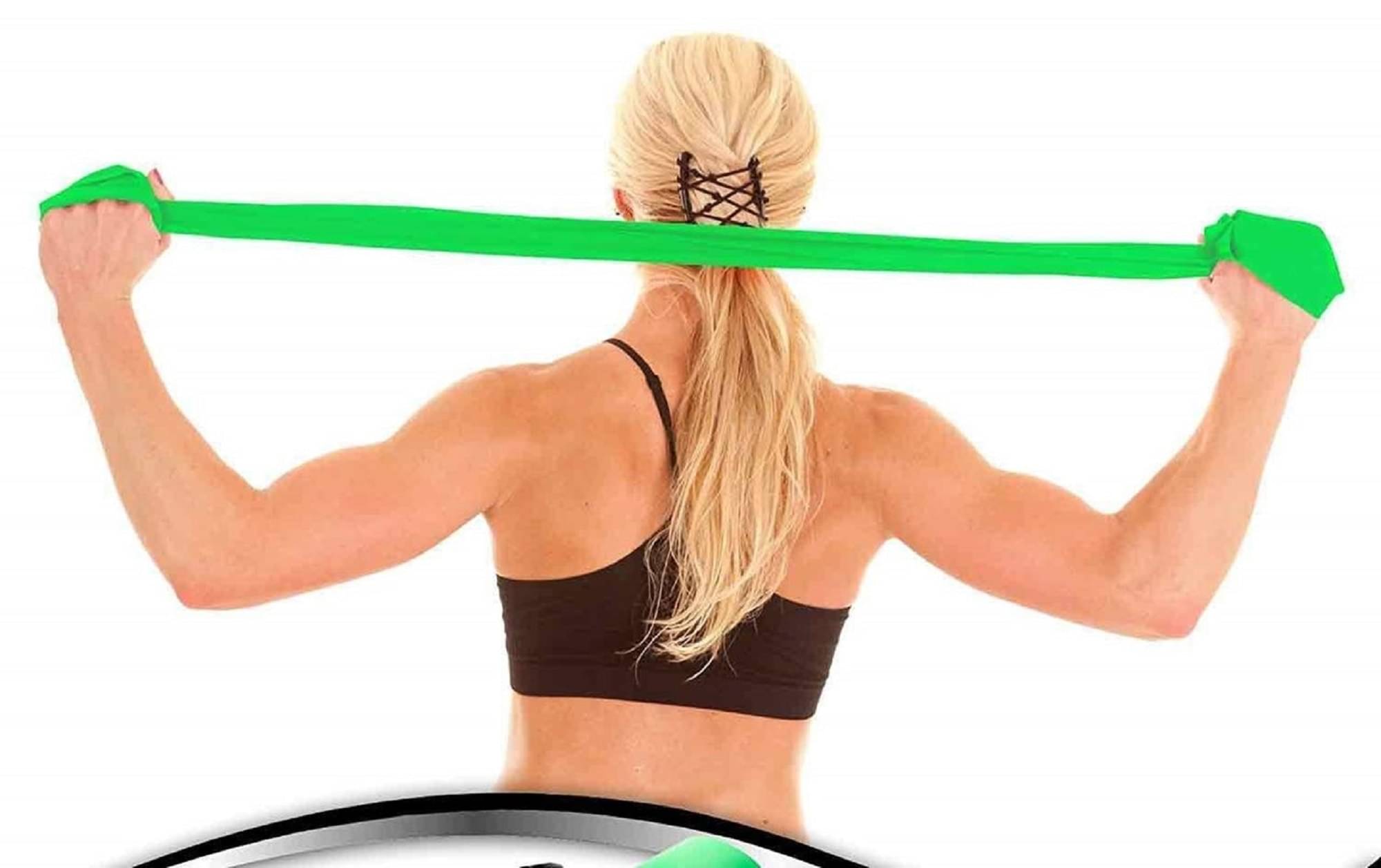     			Gym Exercise Super Loop Band Light Resistance Band Aerobic & Cardio