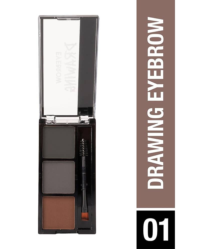 Hilary Rhoda Shade 01 Brow Eyebrow Kit Shade 01 Black 44 g - Makeup - Eyes | Buy online on ZillyBuy