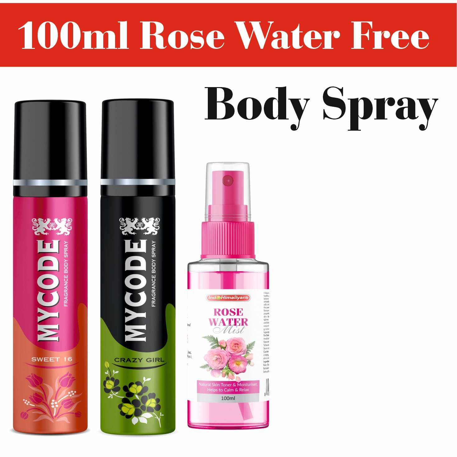 Ind Himaliyan's Buy Perfume And Get100ml Rose Water Free Liquid 1 ml Ind Himaliyan's Buy Perfume And Get100ml Rose Water Free Liquid 1 ml
