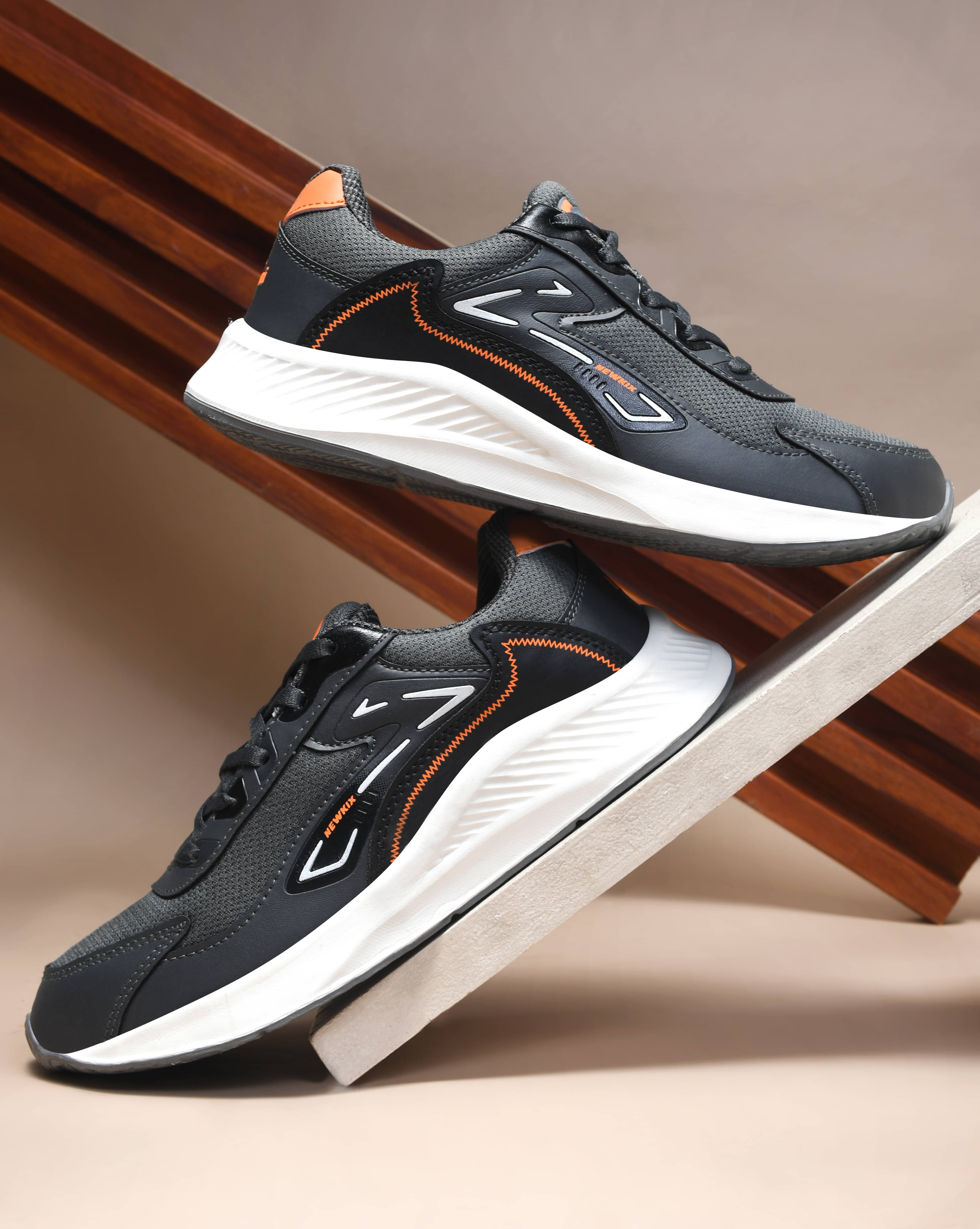     			Lakhani Aashirwad Active-07 Gray Men's Sports Running Shoes