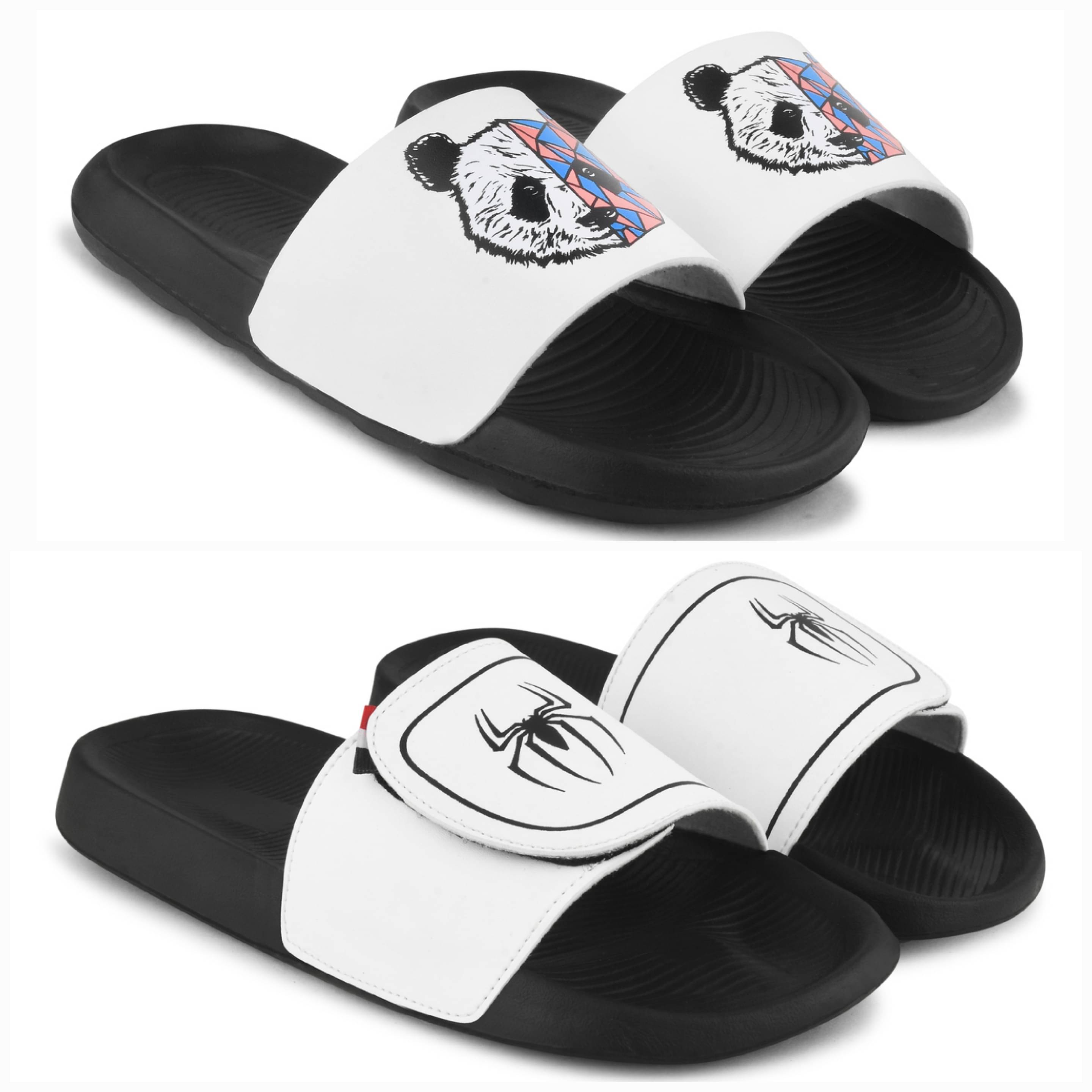     			PERY PAO Multi Color Men's Combo Slipper