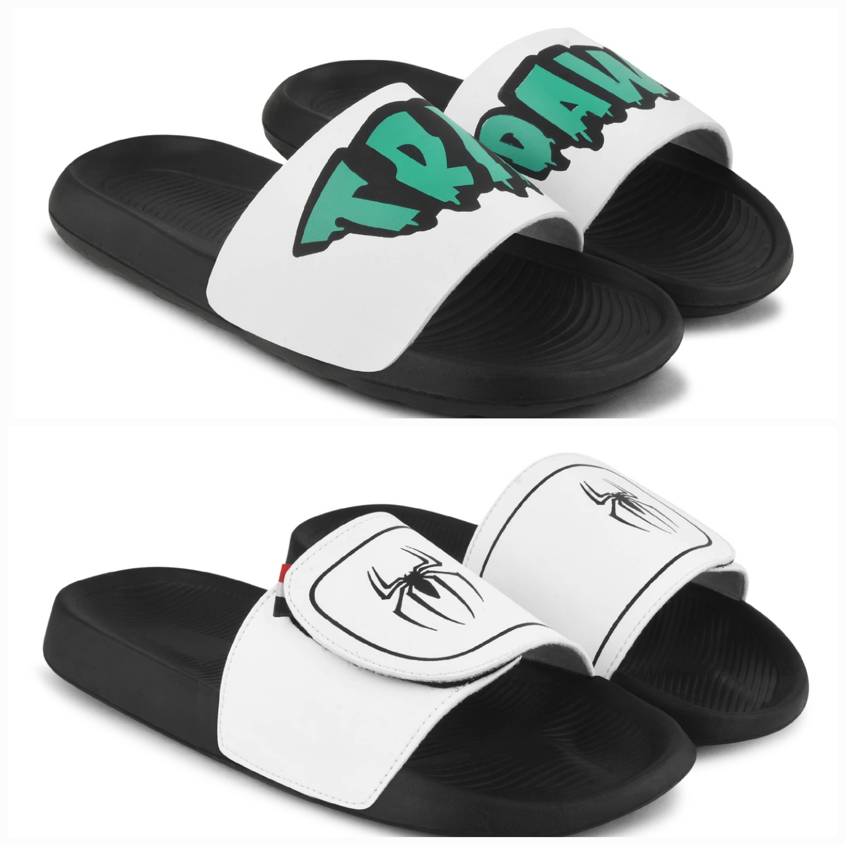     			PERY PAO Multi Color Men's Combo Slipper