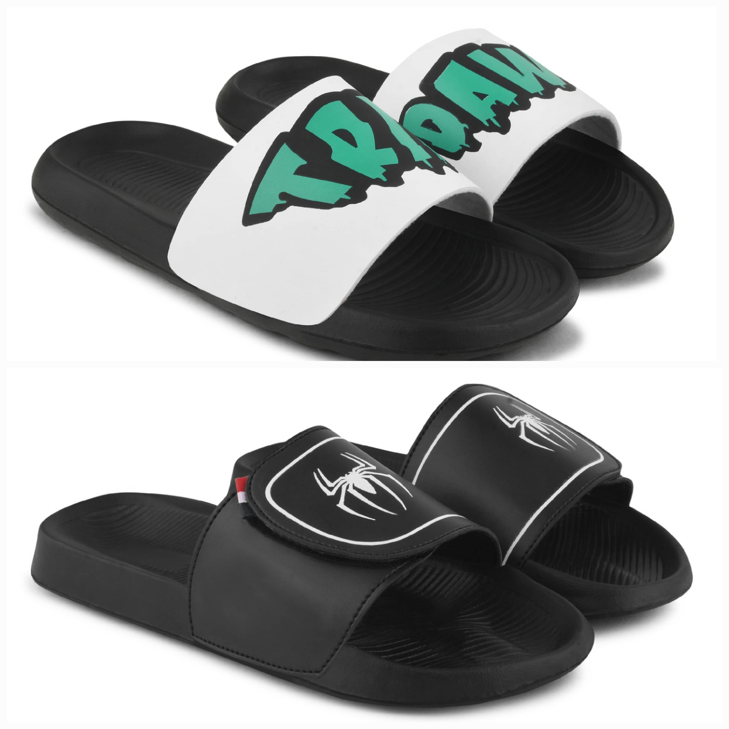     			PERY PAO Multi Color Men's Combo Slipper