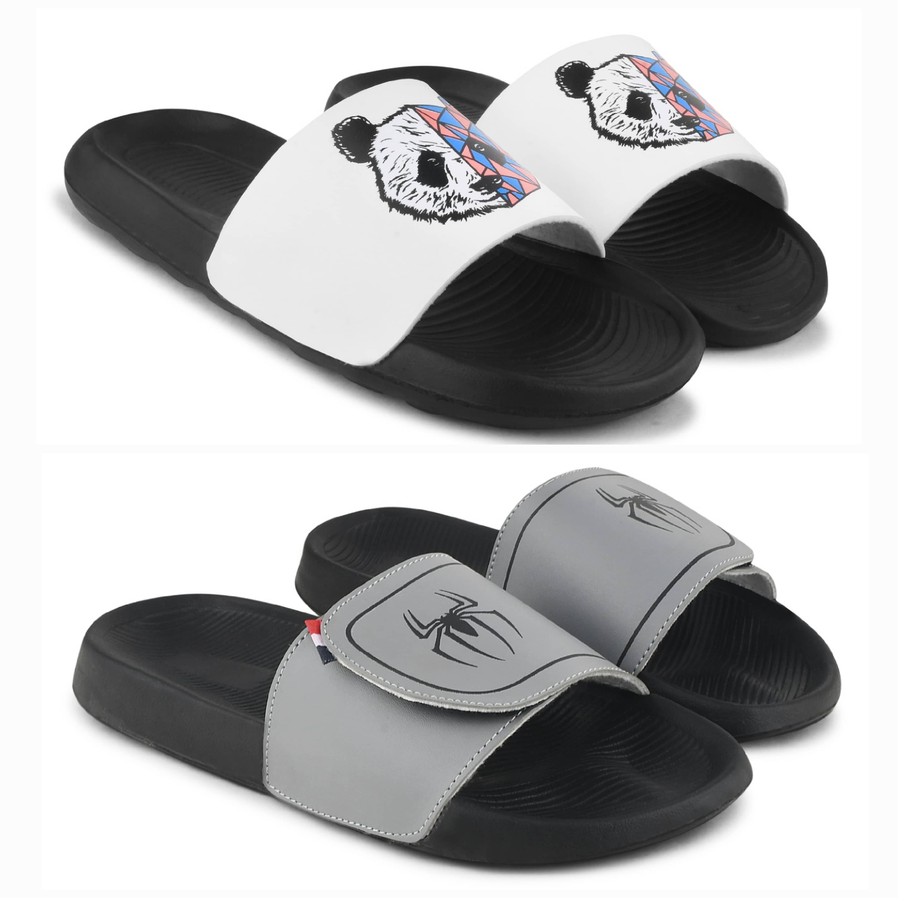 PERY PAO Multi Color Men's Combo Slipper