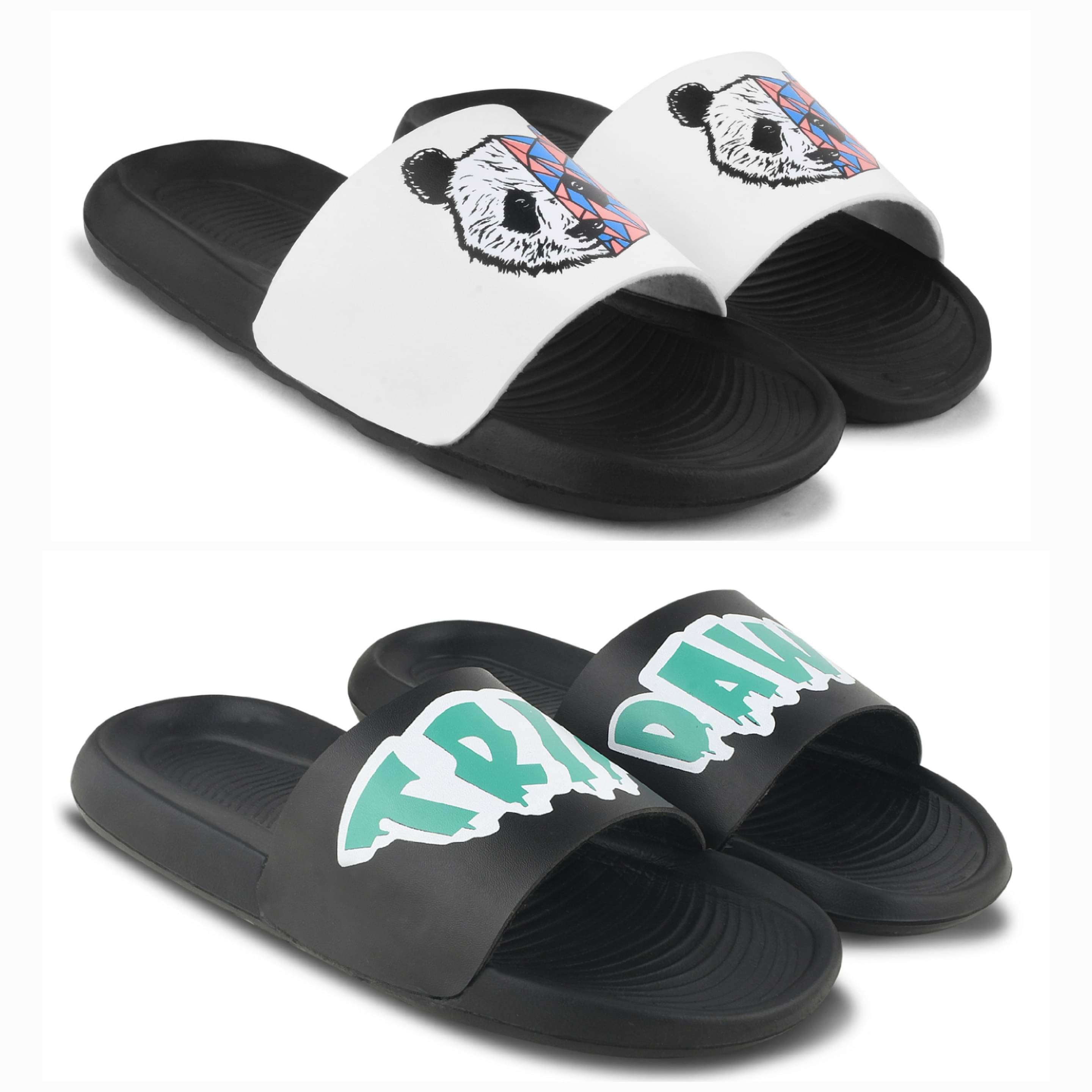     			PERY PAO Multi Color Men's Combo Slipper