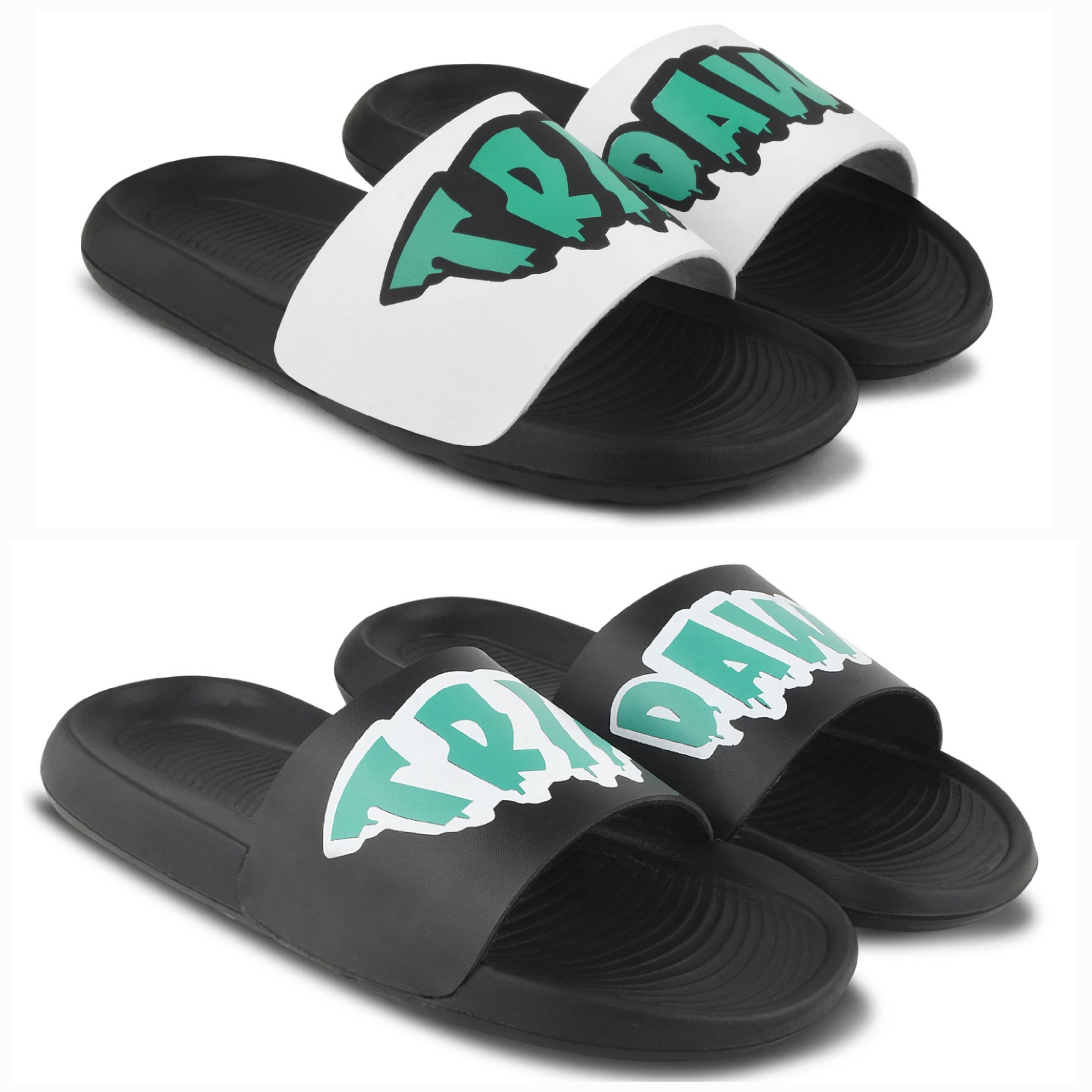     			PERY PAO Multi Color Men's Combo Slipper
