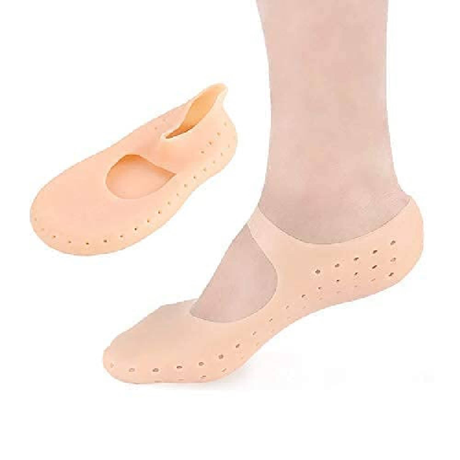 Purastep Foot Protector ( Free Size - Size ) Beige - Pack of 1