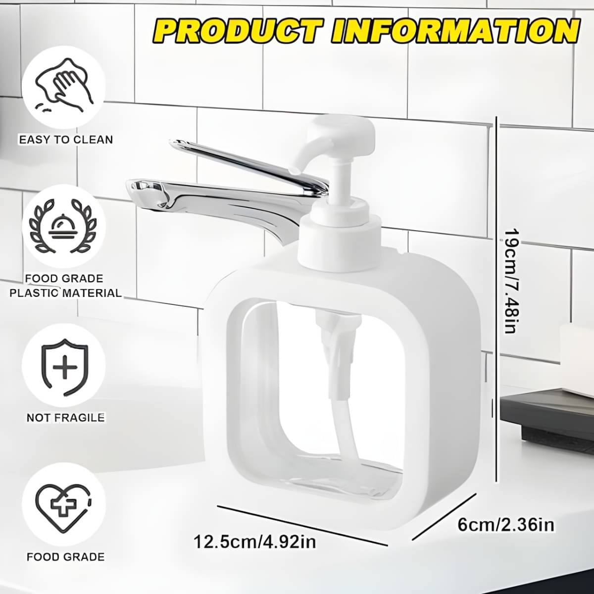     			Radhe Craetion - Soap Dispenser 17*10*5