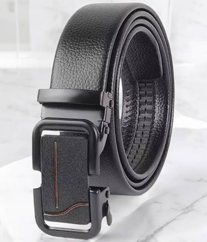 SUNSHOOPING - Black PU Men's Formal Belt ( Pack of 1 )     			SUNSHOOPING - Black PU Men's Formal Belt ( Pack of 1 )