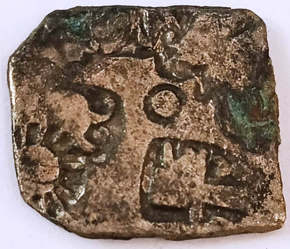     			Silver Mauryan Empire PMC Broad FlanType