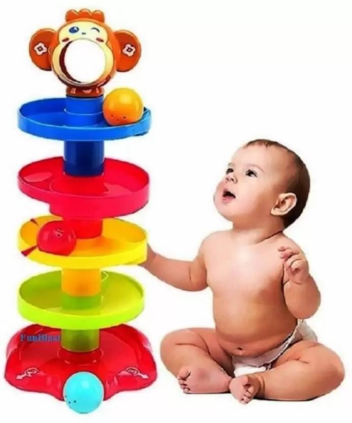 Stysol Educational Toys Stack Drop and Go Ball Ramp 3 Spinning Toy Roll Ball 5 Layer Ball Drop and Roll Swirling Tower for Baby and Toddler Development Stysol Educational Toys Stack Drop and Go Ball Ramp 3 Spinning Toy Roll Ball 5 Layer Ball Drop and Roll Swirling Tower for Baby and Toddler Development
