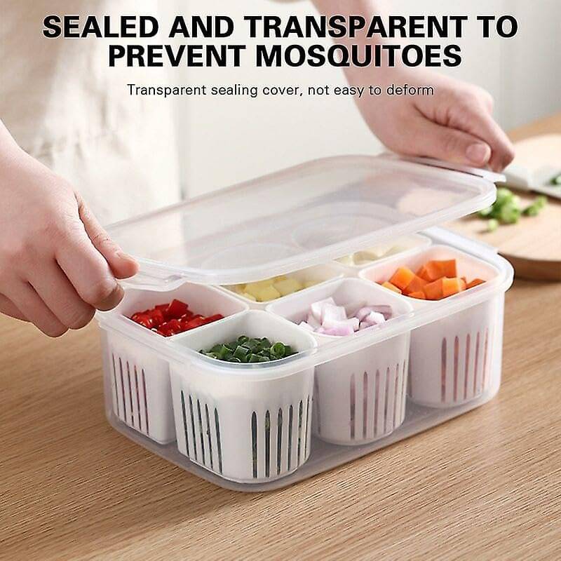 Stysol Fridge Container Plastic White Multi-Purpose Container ( Set of 1 ) Stysol Fridge Container Plastic White Multi-Purpose Container ( Set of 1 )